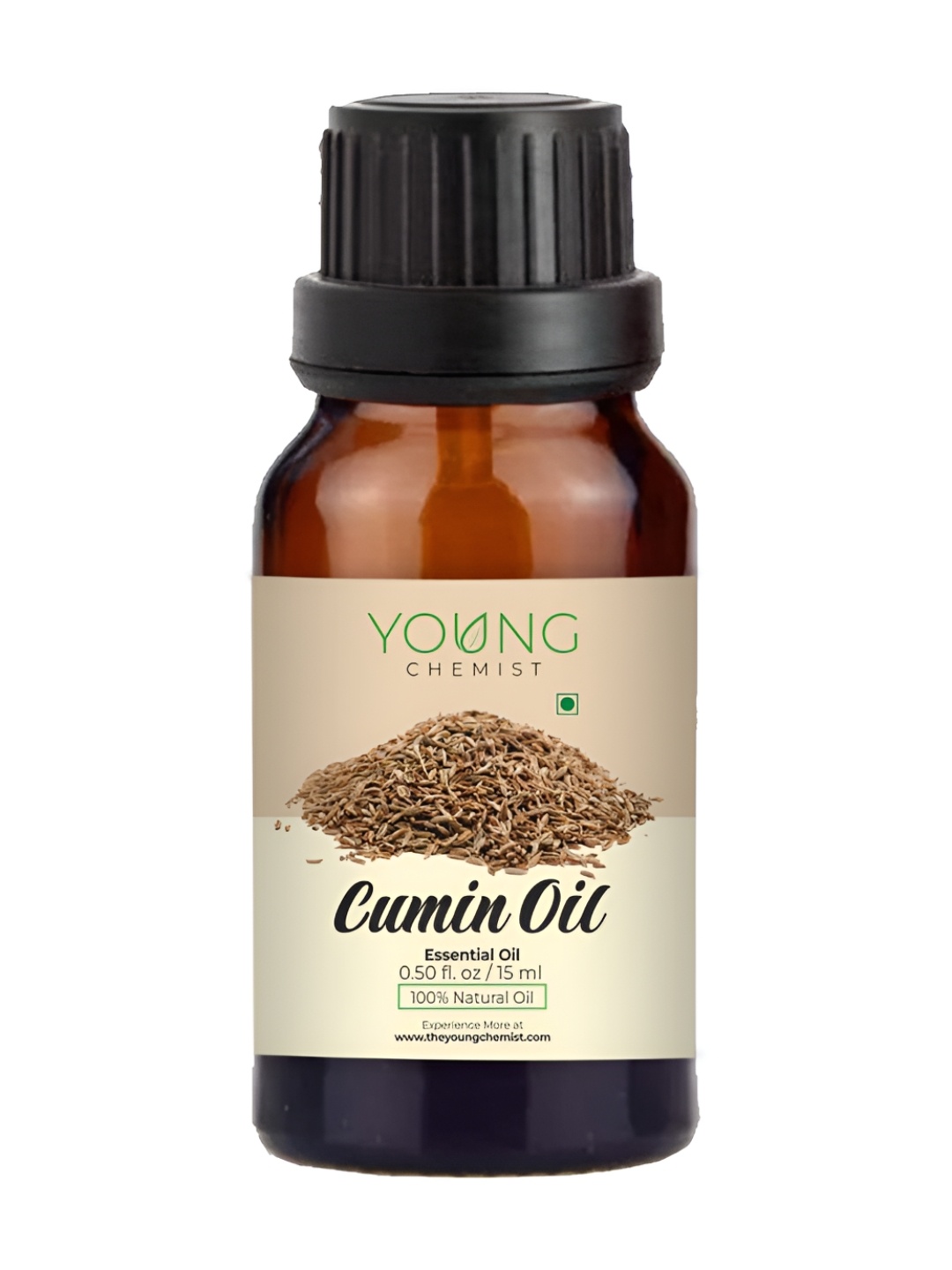 

YOUNG CHEMIST Cumin Essential Oil - 15 ml, Brown