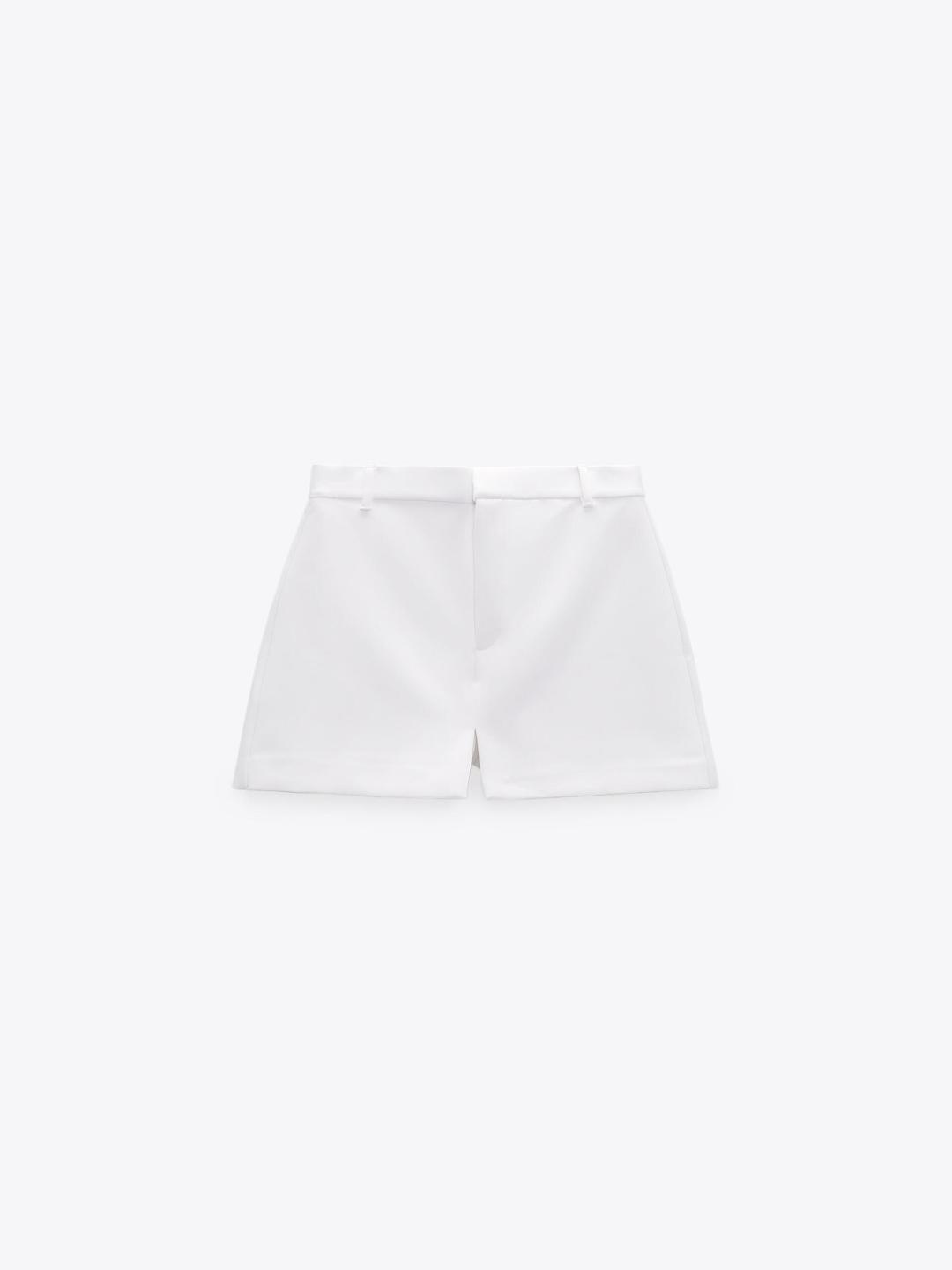 

ZARA Women White Shorts