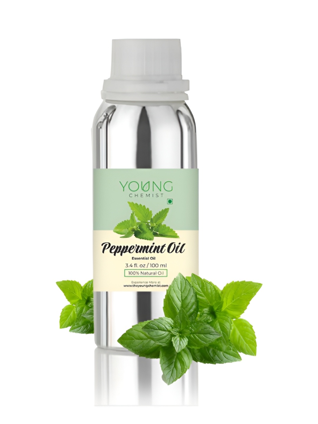 

YOUNG CHEMIST Peppermint Essential Oil - 100 ml, Brown