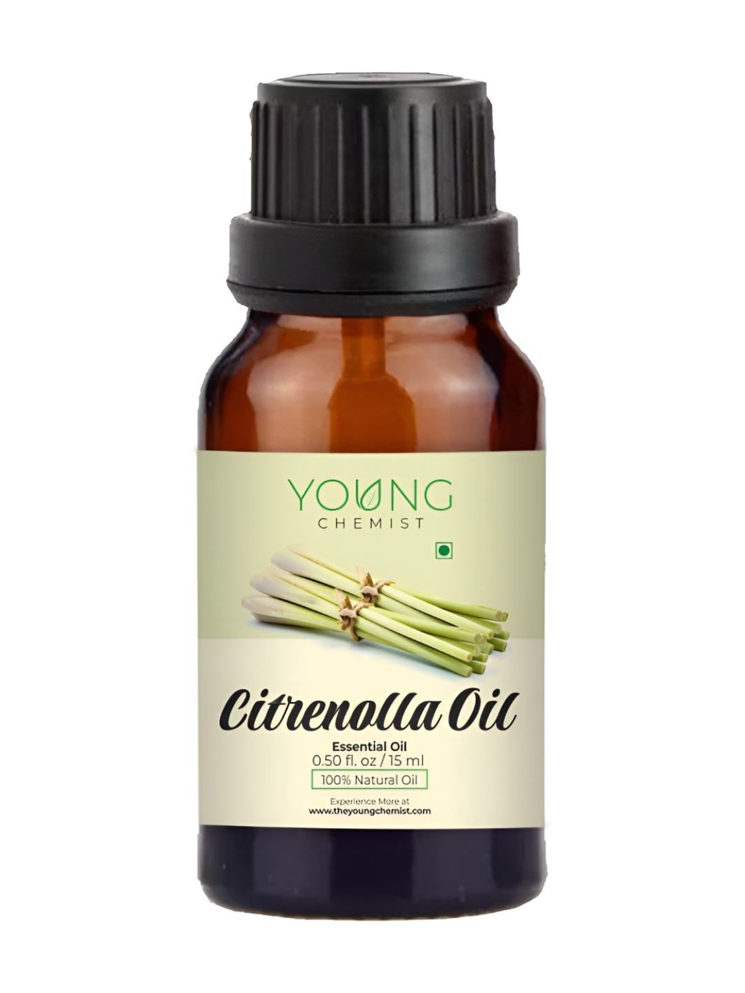 

YOUNG CHEMIST Citronella Essential Oil For Skin & Hair - 15 ml, Brown