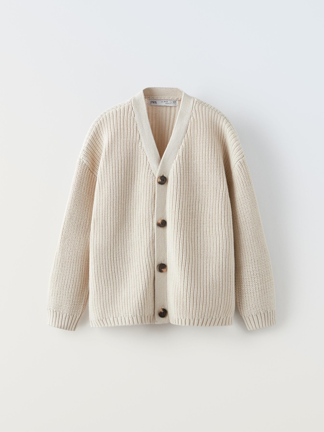 

ZARA Boys Beige Sweaters