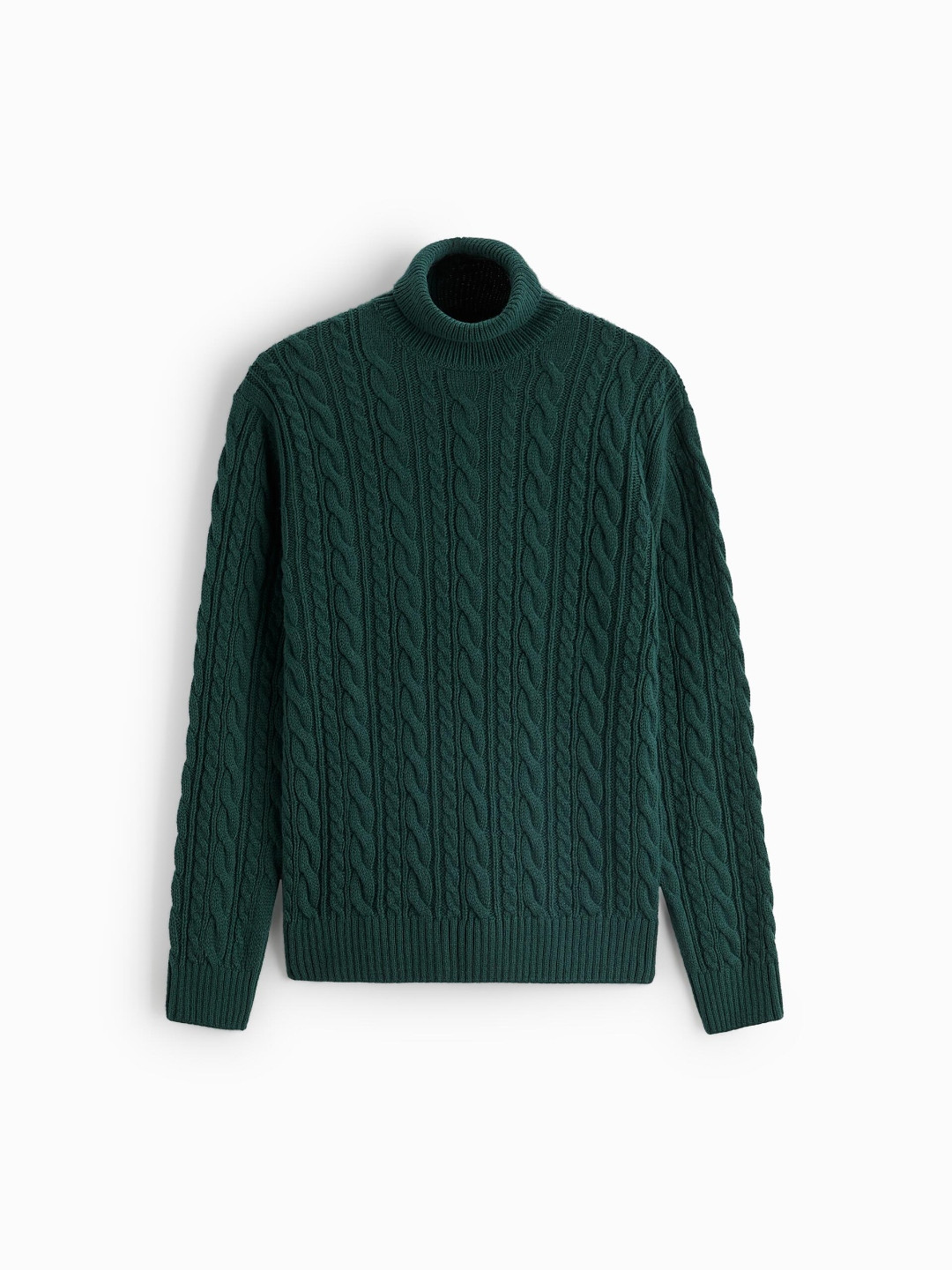 

ZARA Men Green Sweaters