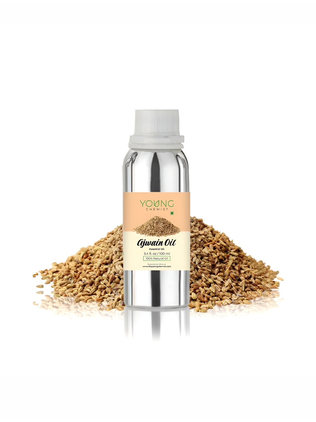 

YOUNG CHEMIST Ajwain Essential Oil - 100 ml, Brown