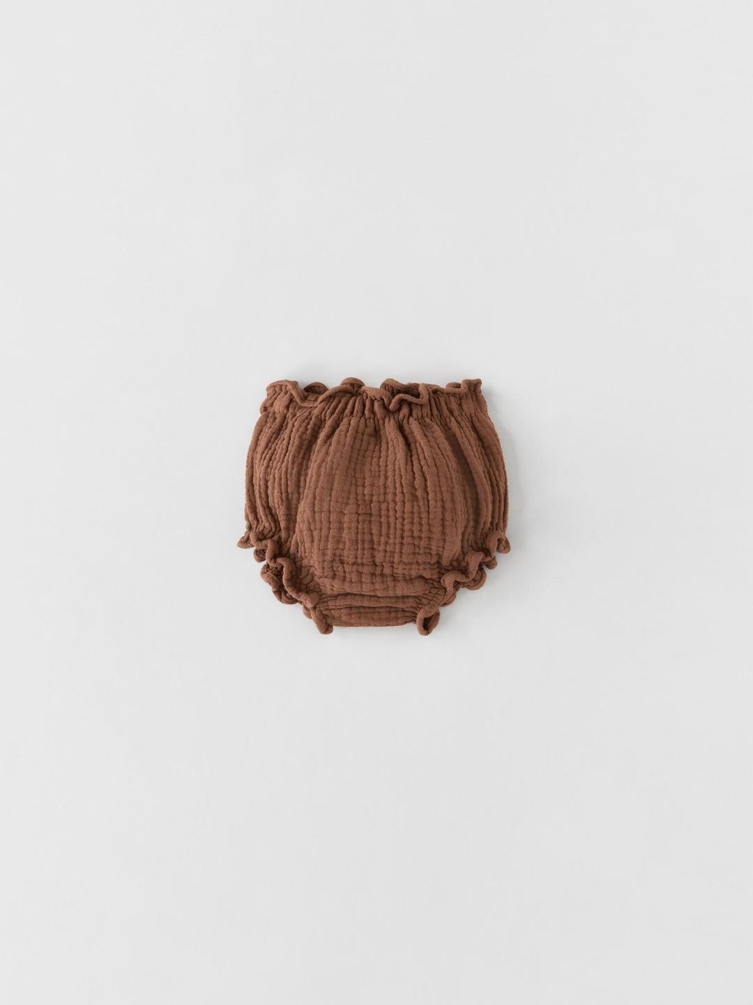 

ZARA Kids-Unisex Brown Shorts