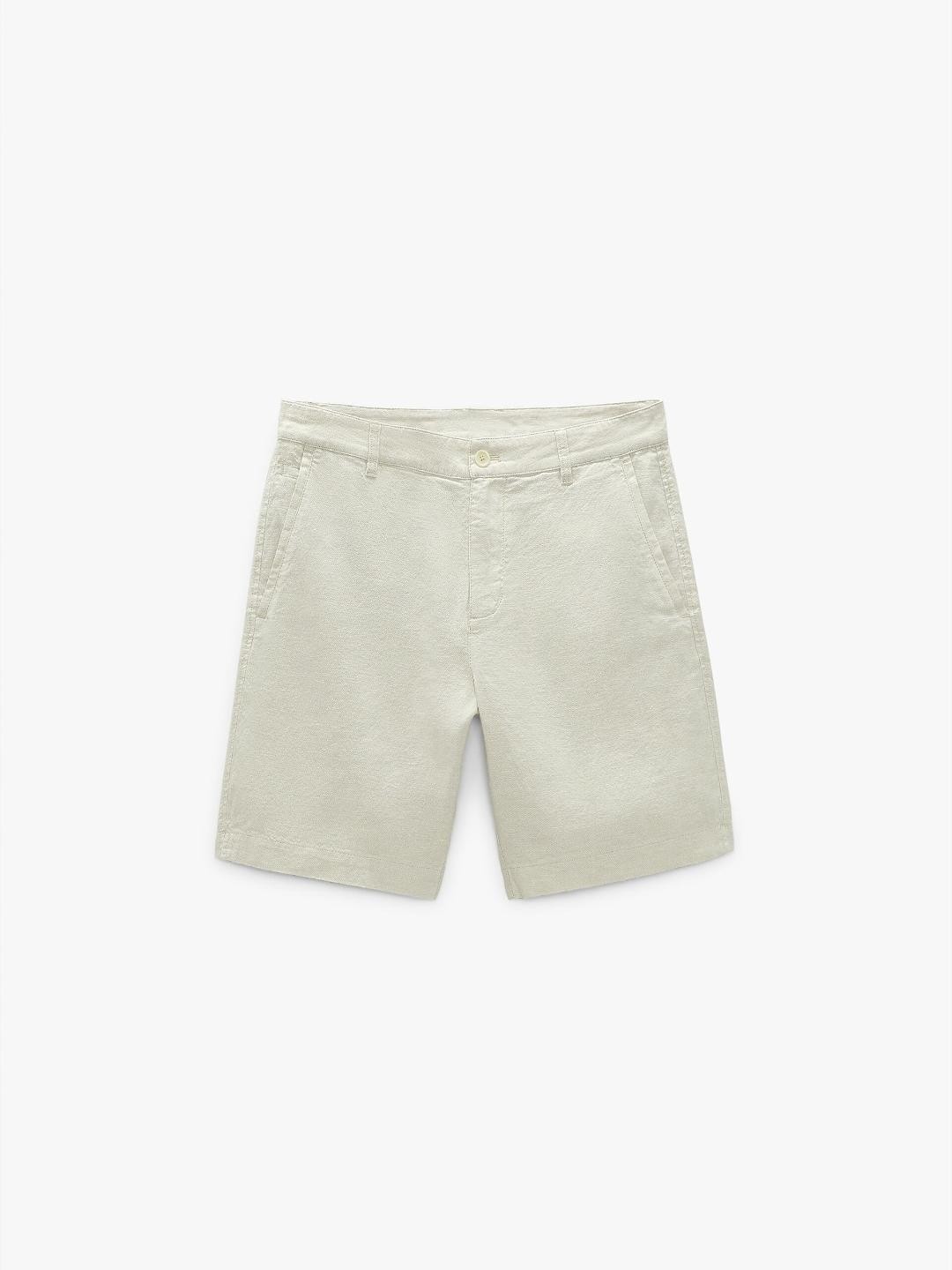 

ZARA Men Beige Shorts