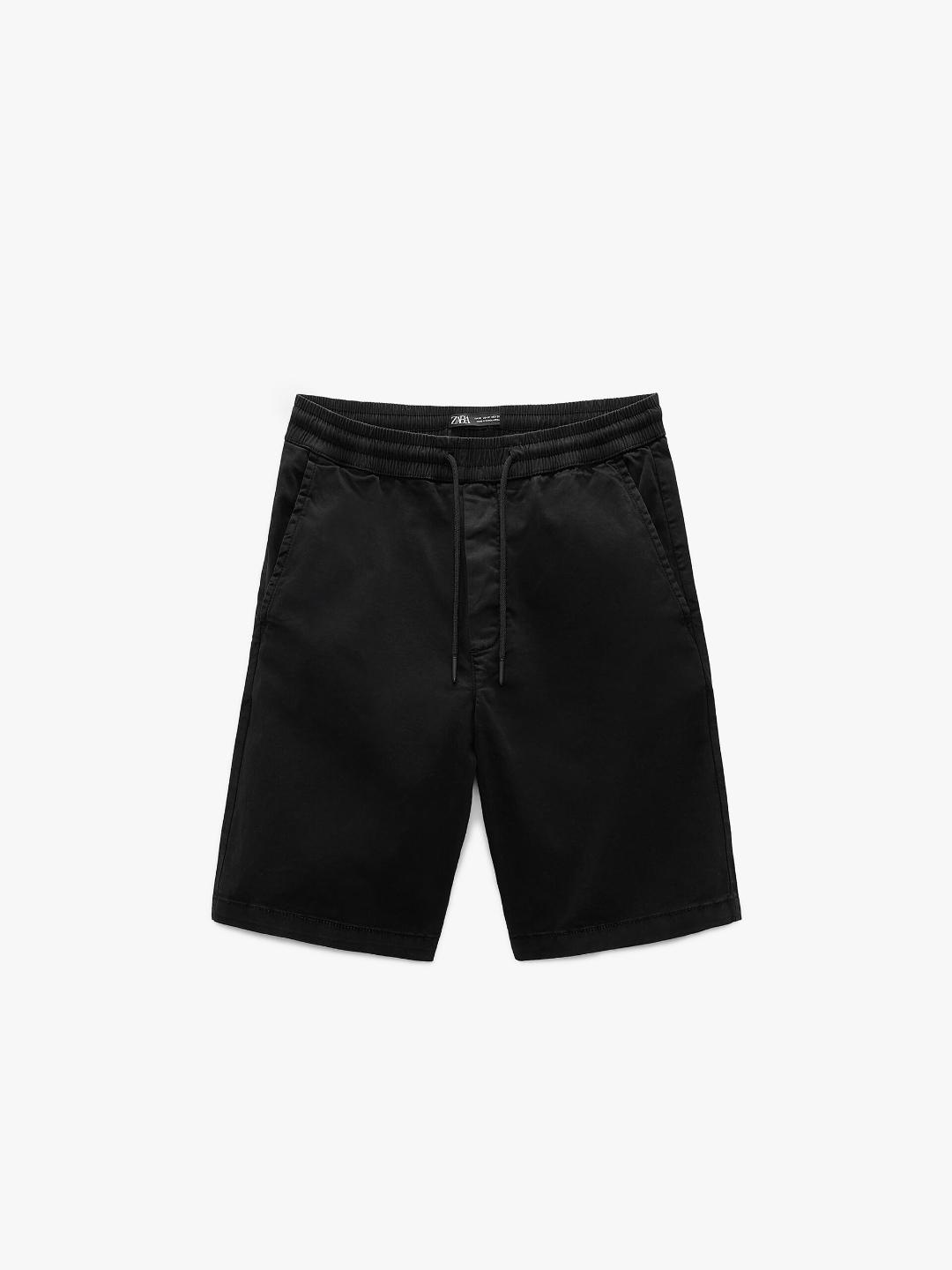 

ZARA Men Black Shorts