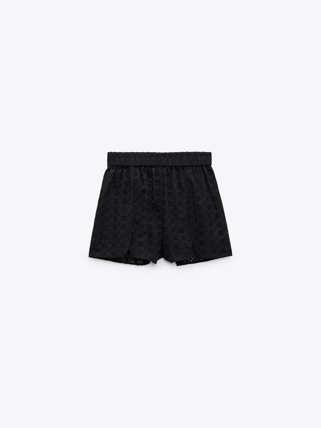 

ZARA Women Black Shorts