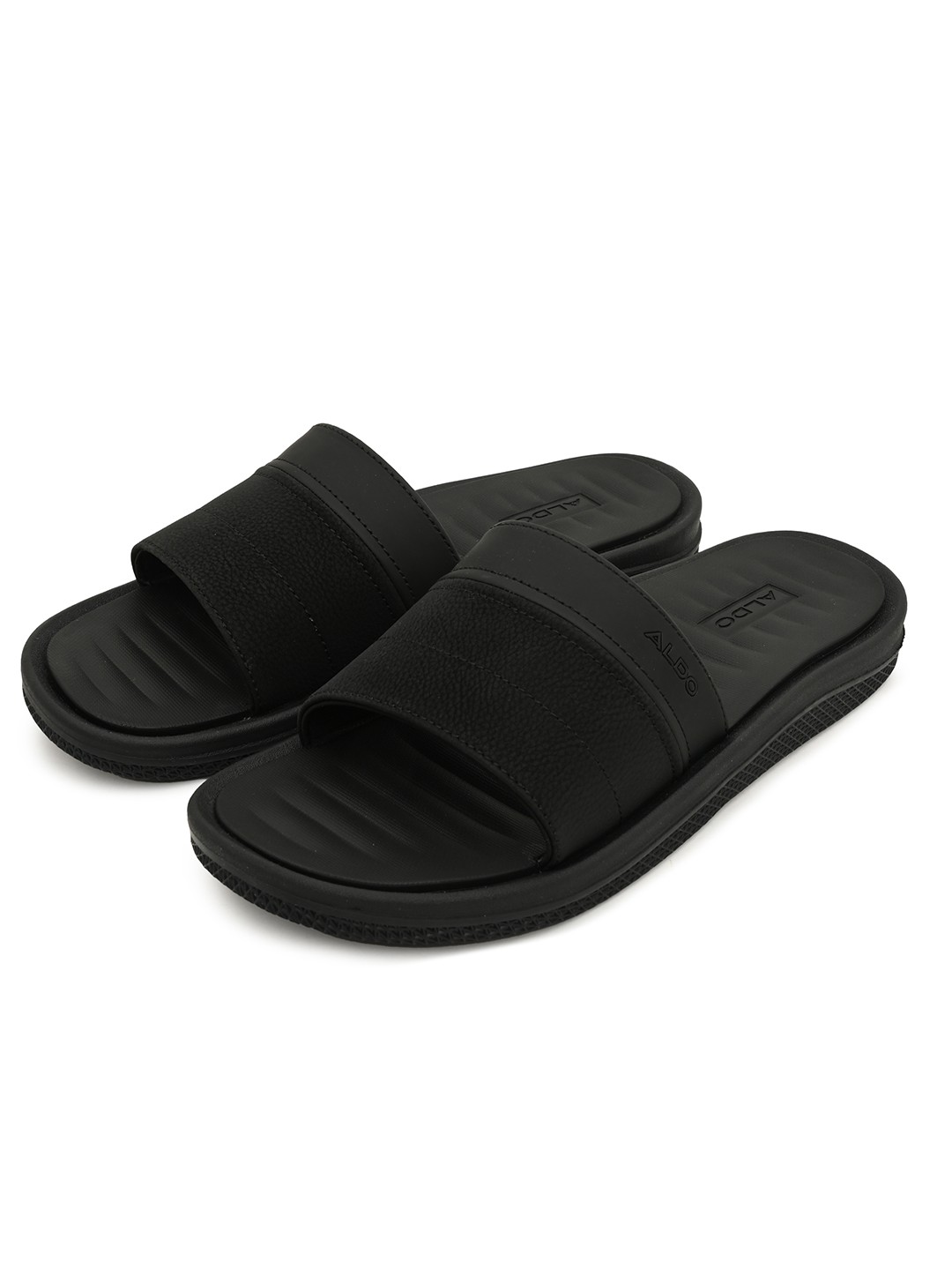 

ALDO Women Open Toe Flats, Black
