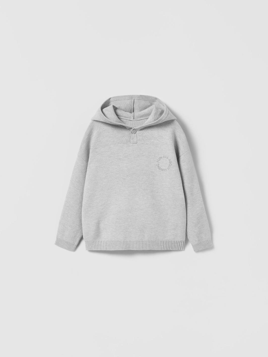 

ZARA Kids-Unisex Grey Sweaters