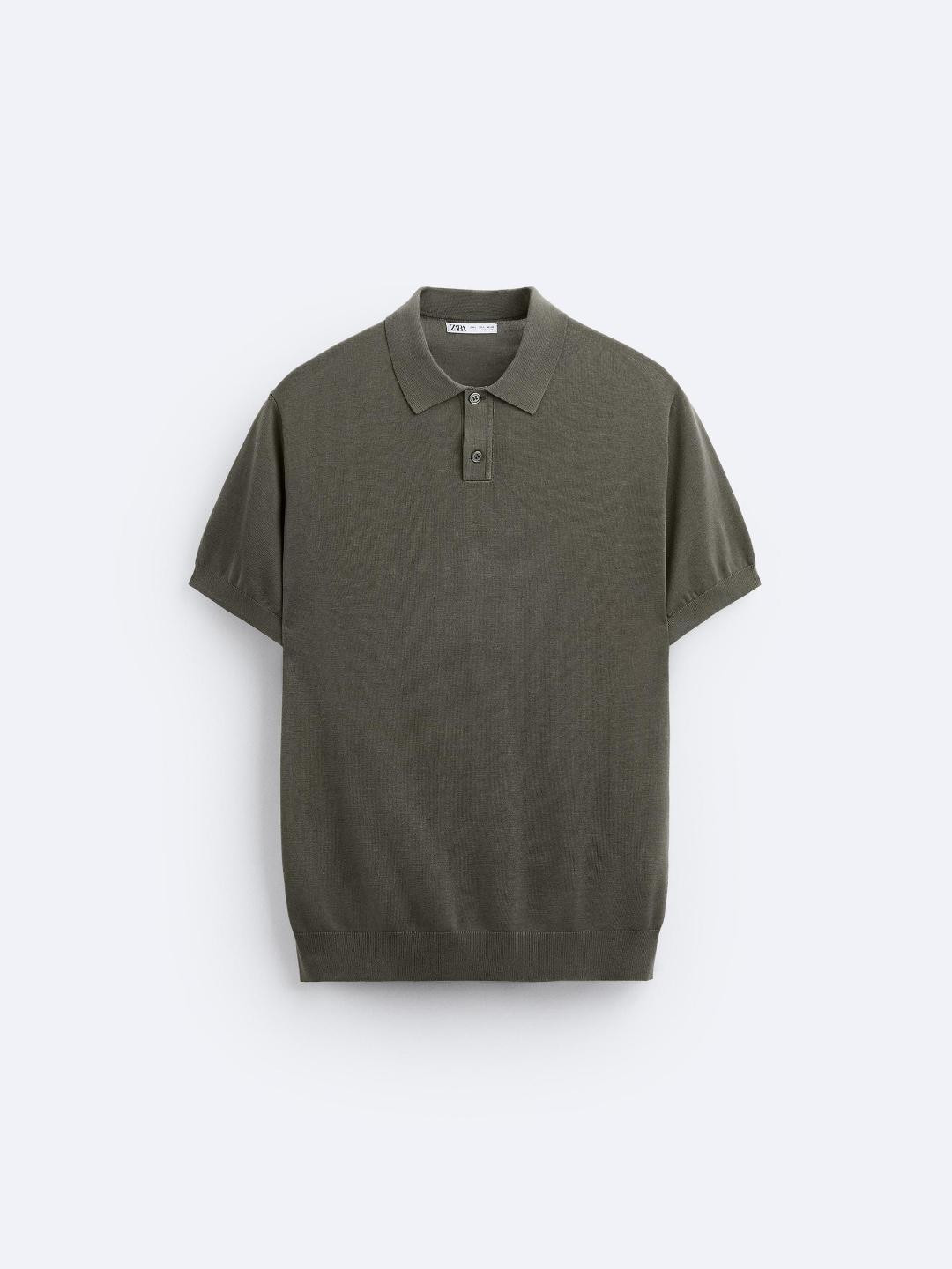 

ZARA Men Grey Sweaters