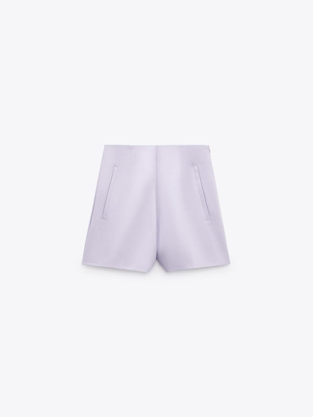 

ZARA Women Mauve Shorts