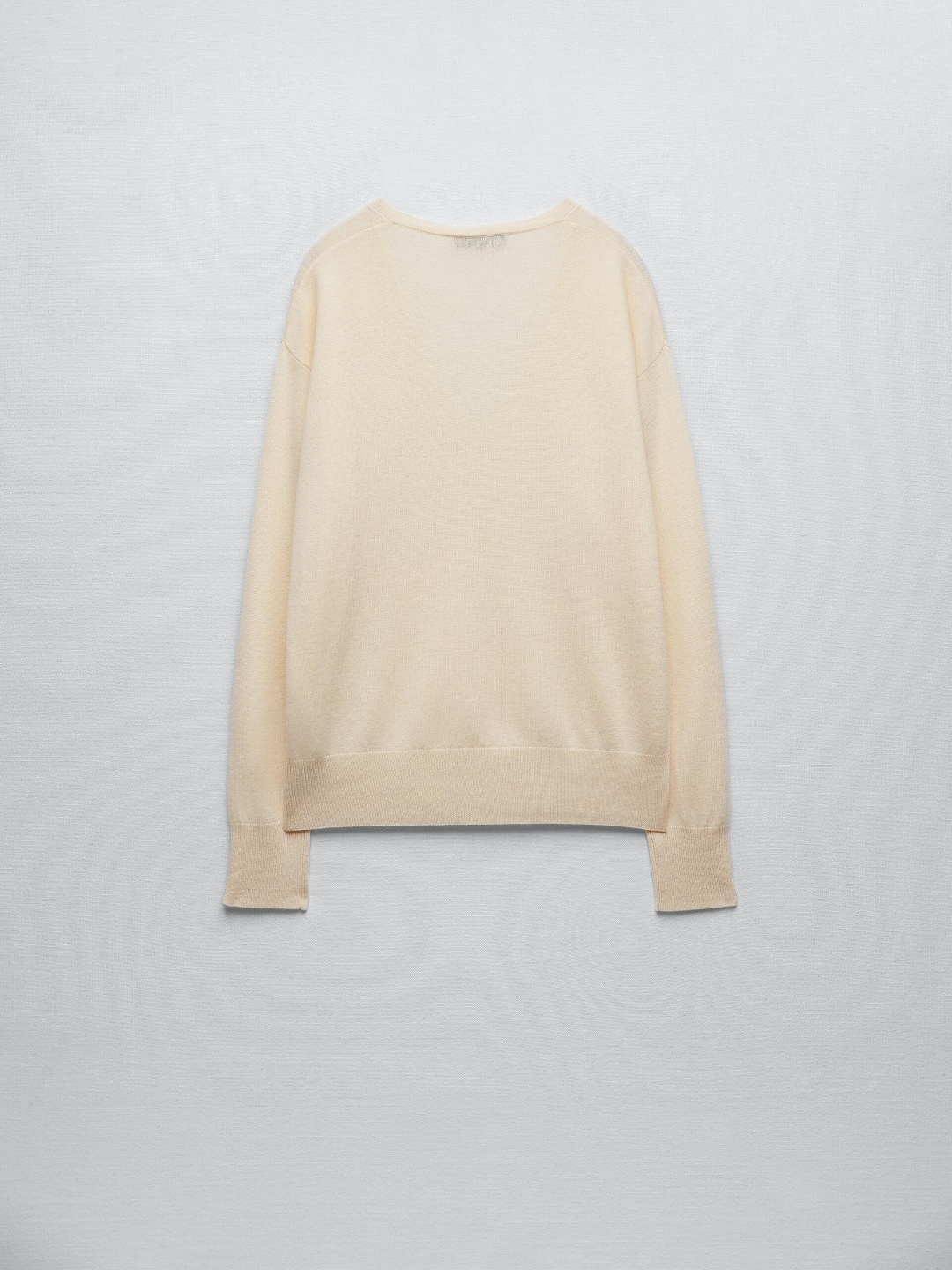 

ZARA Women Off White Sweaters