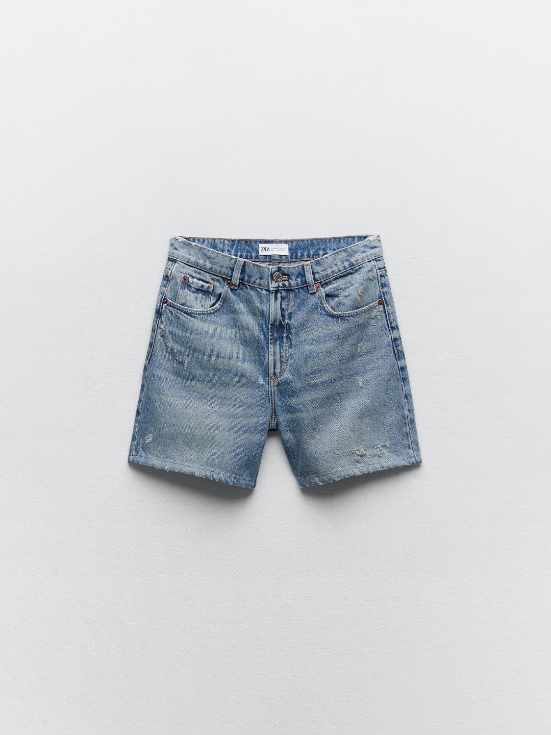 

ZARA Women Blue Shorts