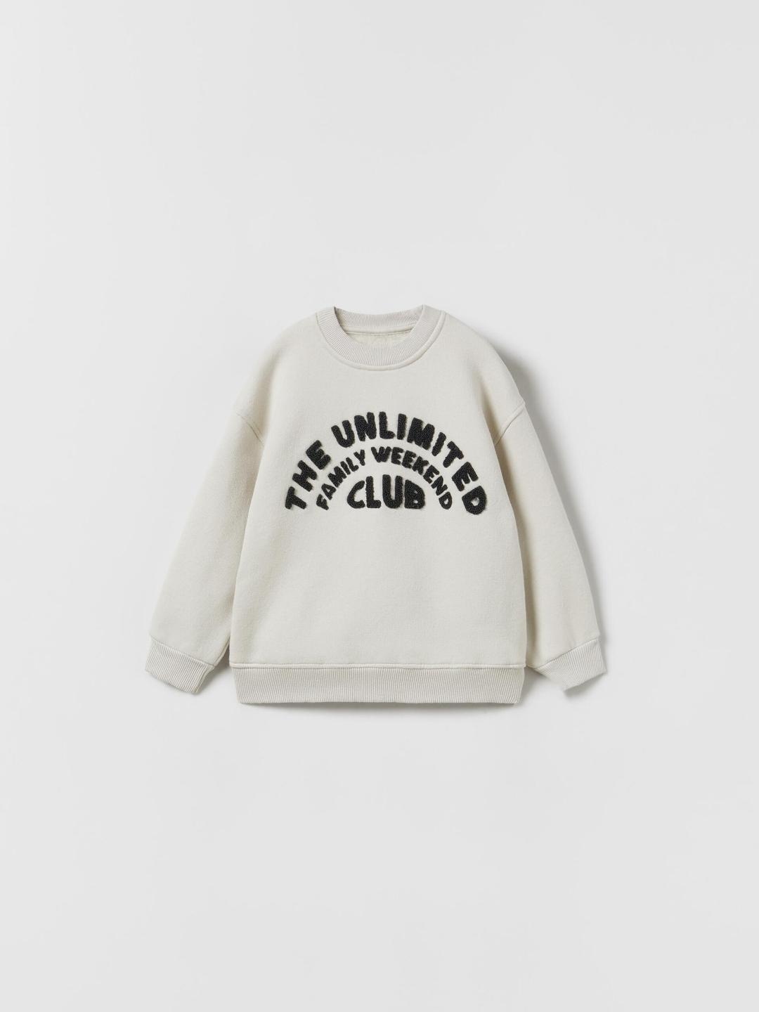 

ZARA Kids-Unisex White Sweaters