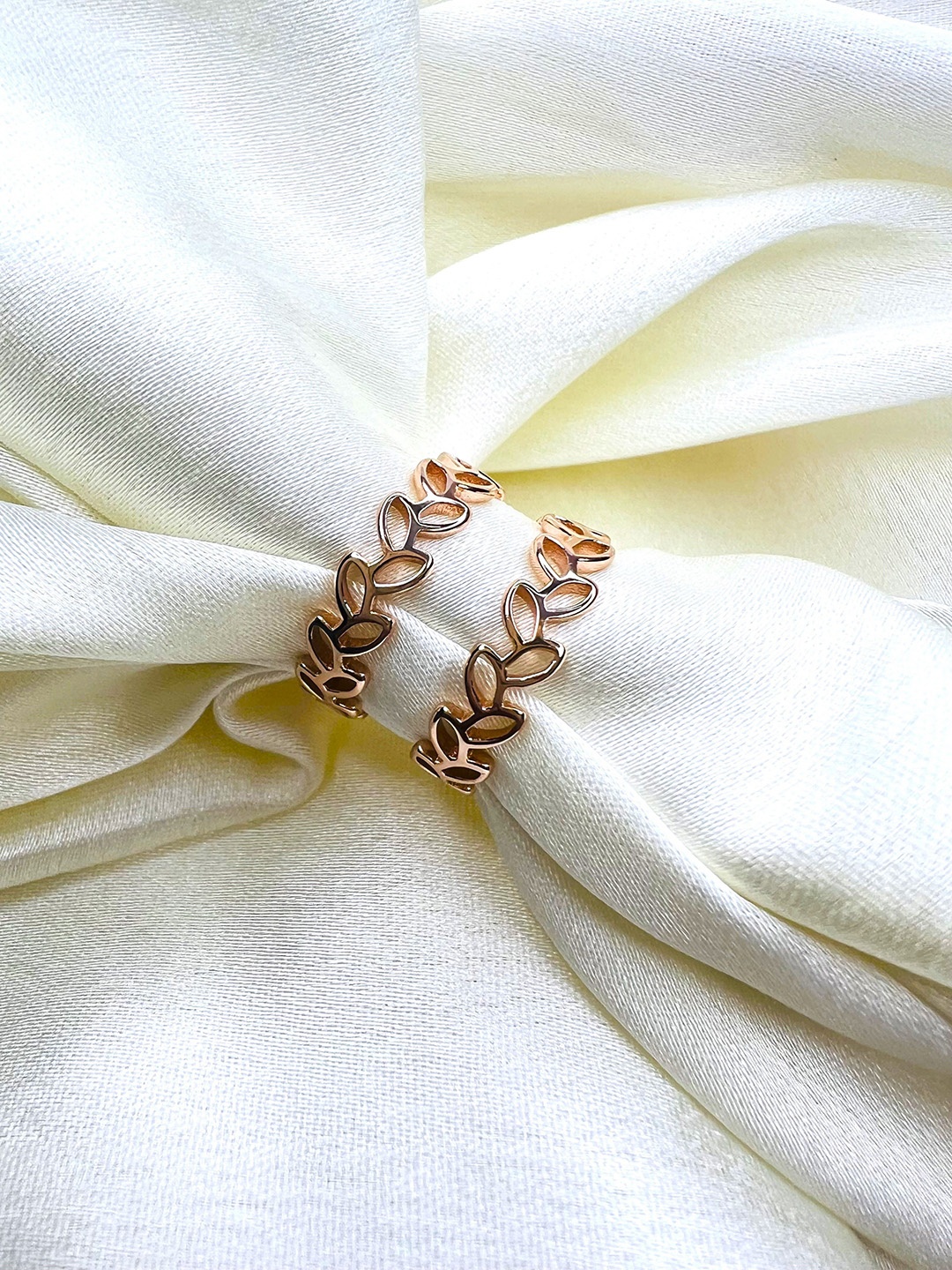 

Arte Jewels Rose Gold-Plated Sterling Silver Toe Rings