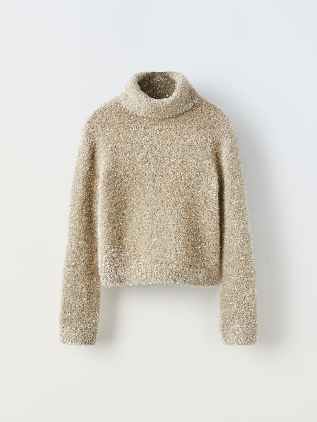 

ZARA Girls Beige Sweaters