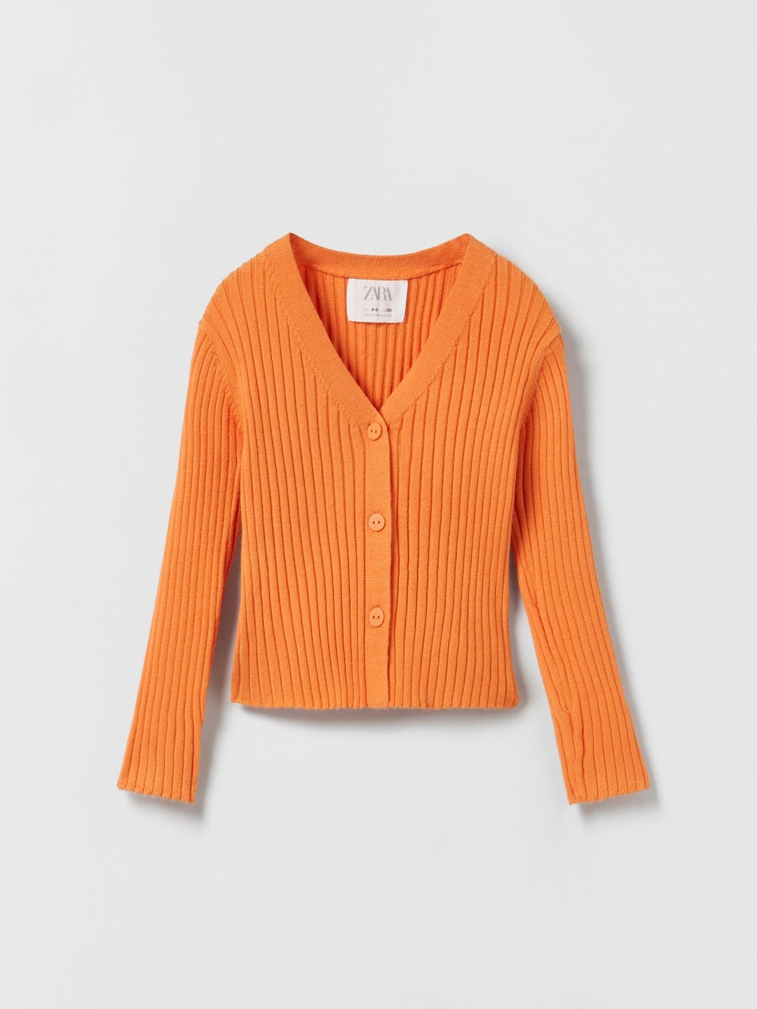 

ZARA Girls Orange Sweaters