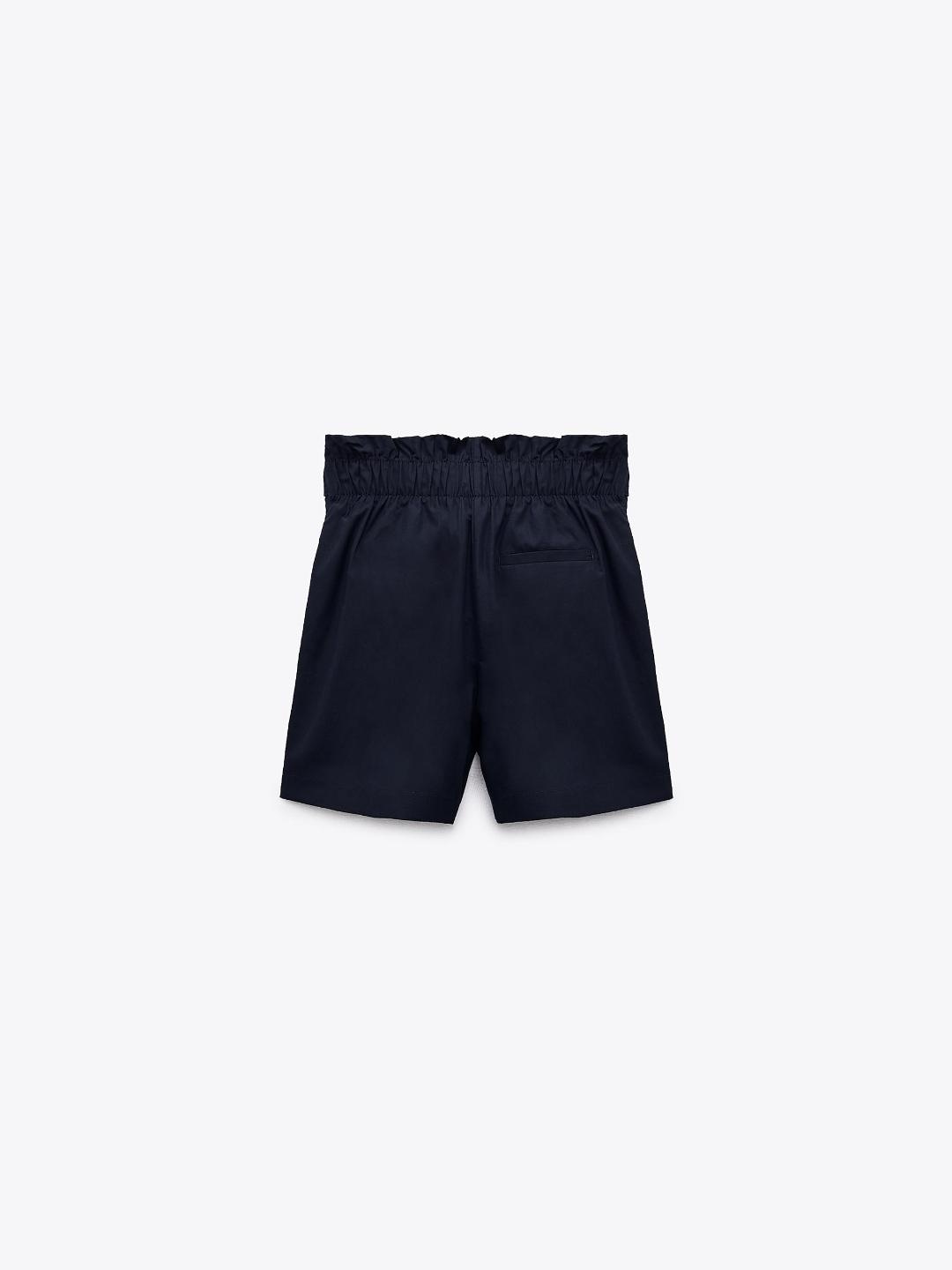 

ZARA Women Navy Blue Shorts