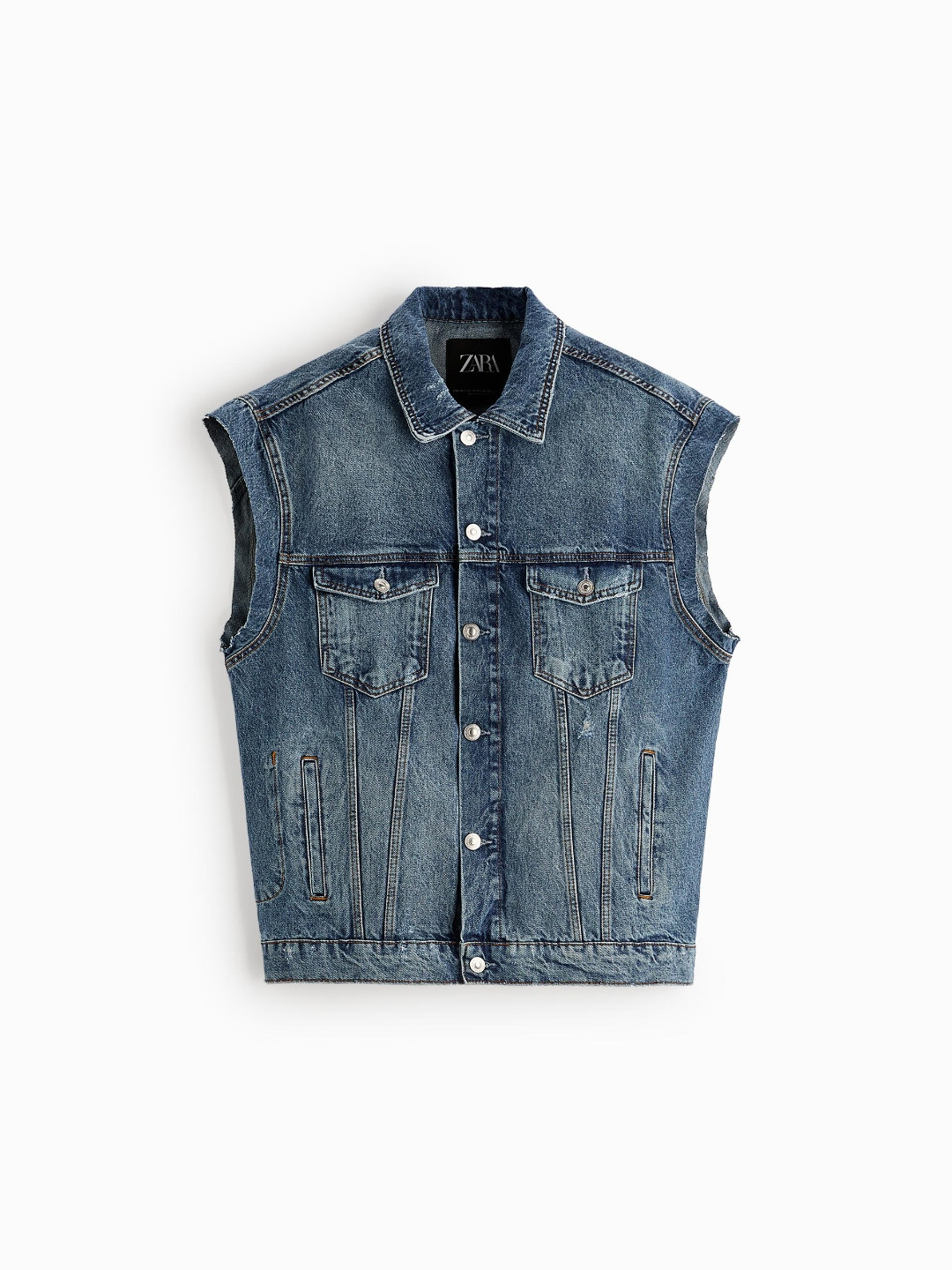 

ZARA Men Blue Jackets