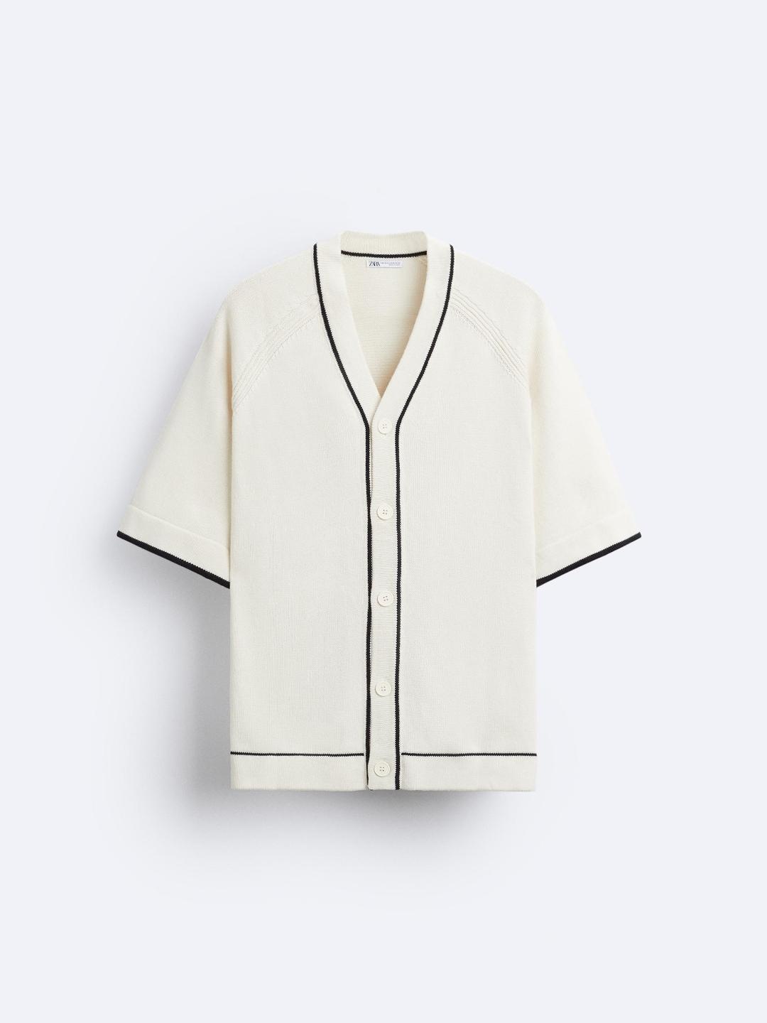 

ZARA Men Beige Sweaters