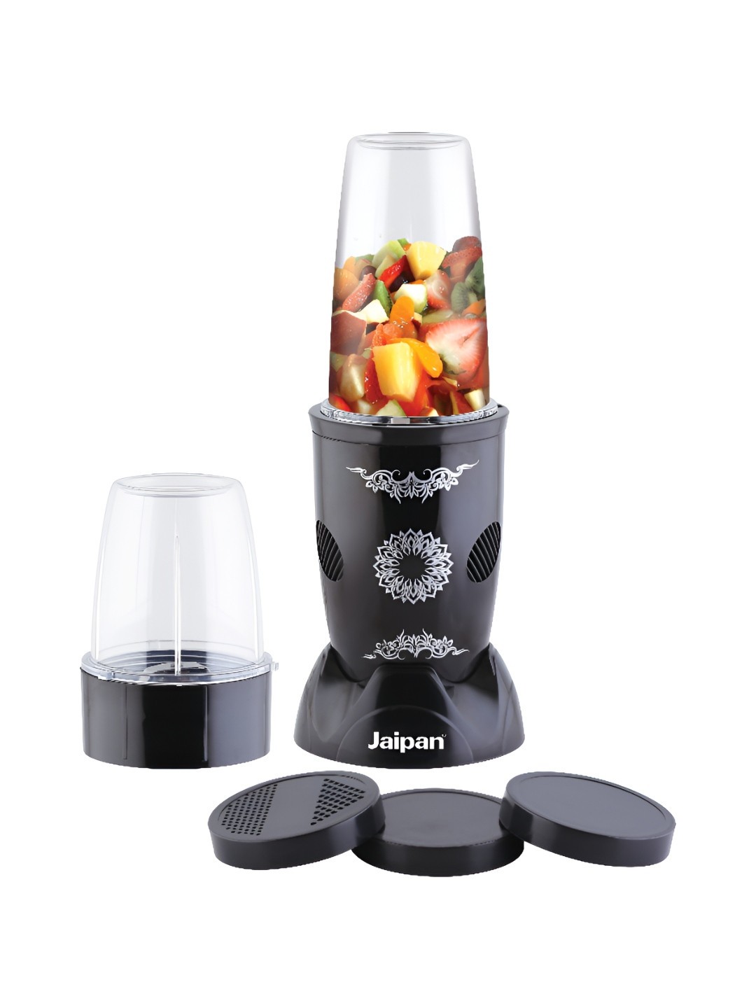 

Jaipan Nutri Mix Black Stainless Steel 450W Mixer Grinder
