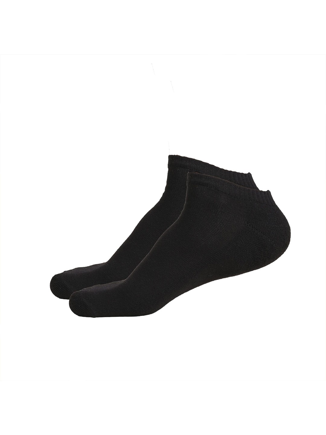 

WYSE Men Pack Of 3 Ankle-Length Socks, Black