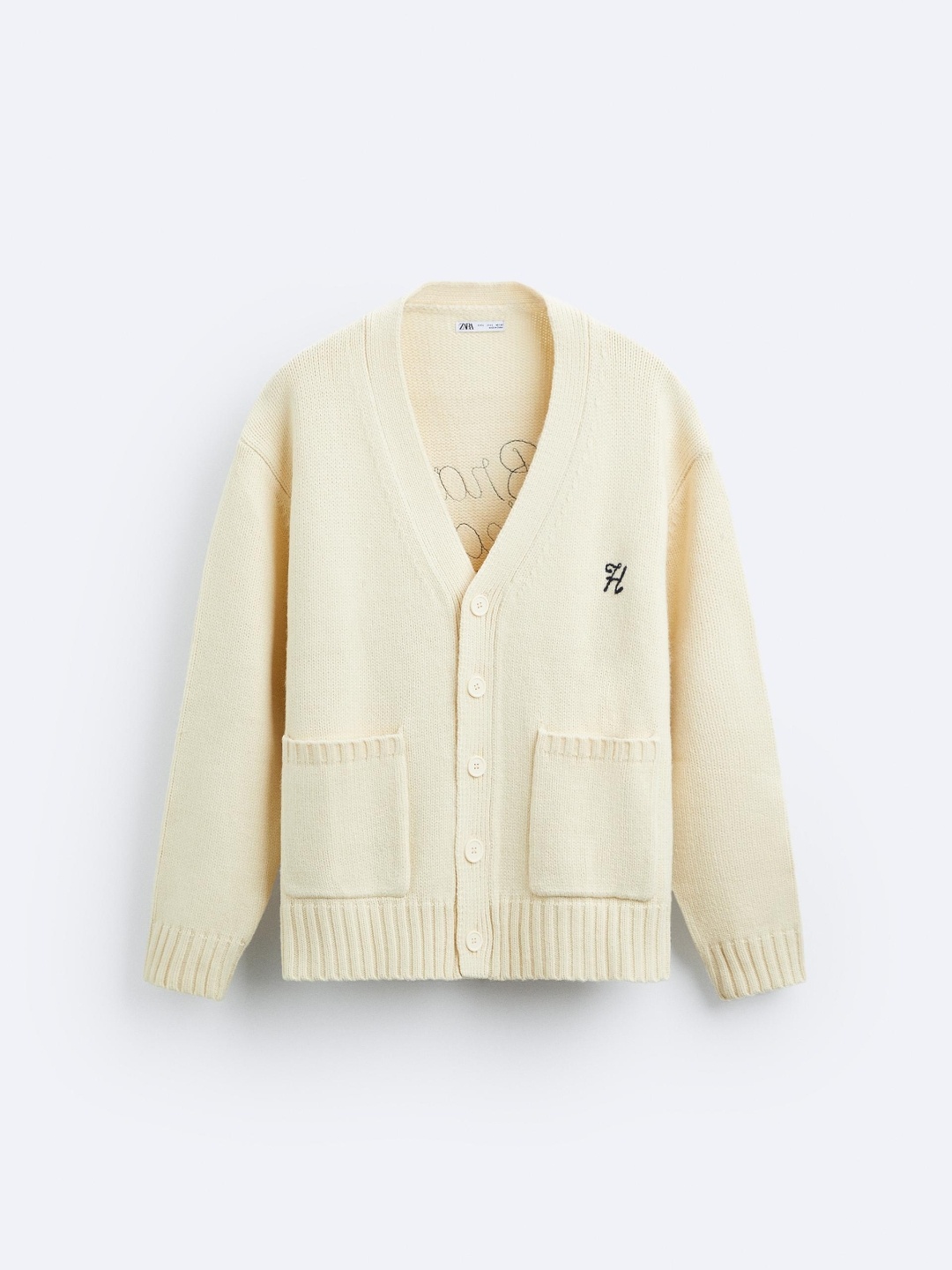 

ZARA Men Beige Sweaters