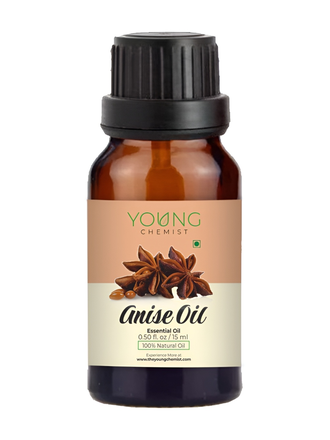 

YOUNG CHEMIST Anise Essential Oil For Skin & Hair - 15 ml, Brown