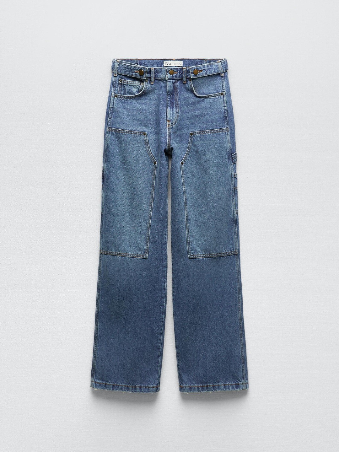 

ZARA Women Blue Trousers