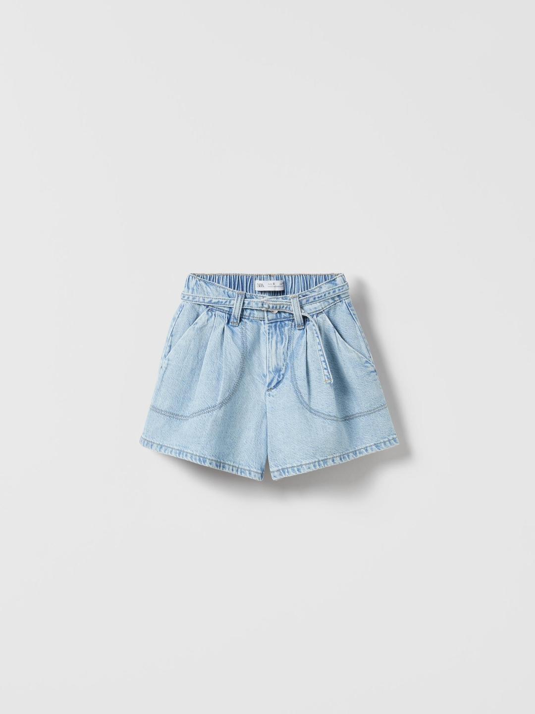 

ZARA Girls Blue Shorts