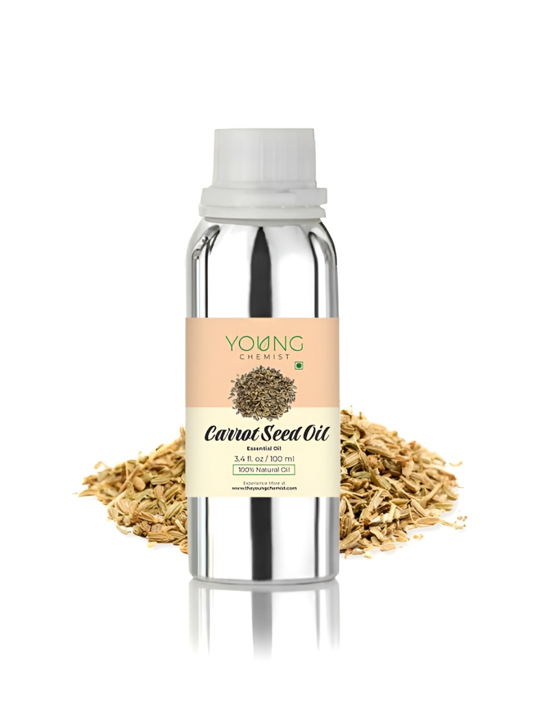

YOUNG CHEMIST Carrotseed Essential Oil - 100 ml, Brown