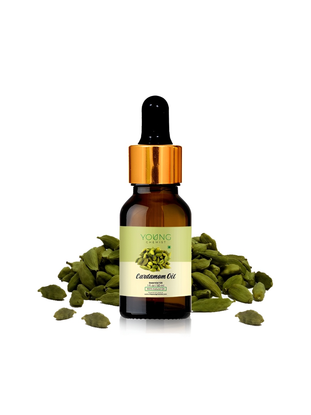 

YOUNG CHEMIST Cardamom Essential Oil - 30 ml, Brown