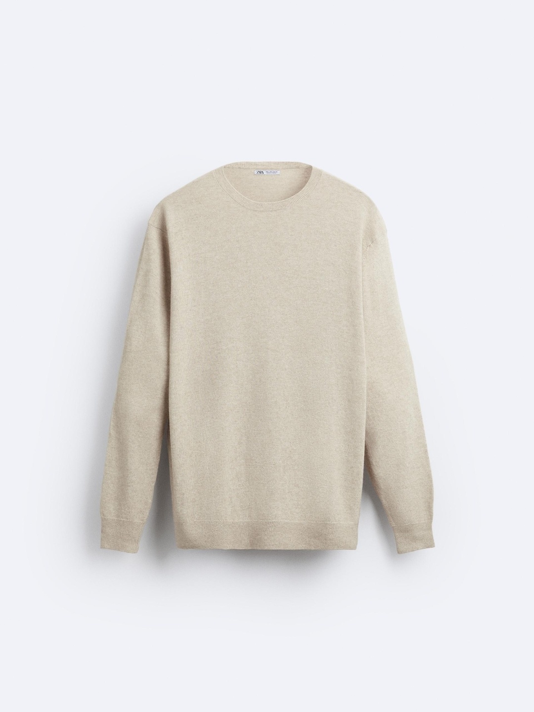 

ZARA Men Beige Sweaters