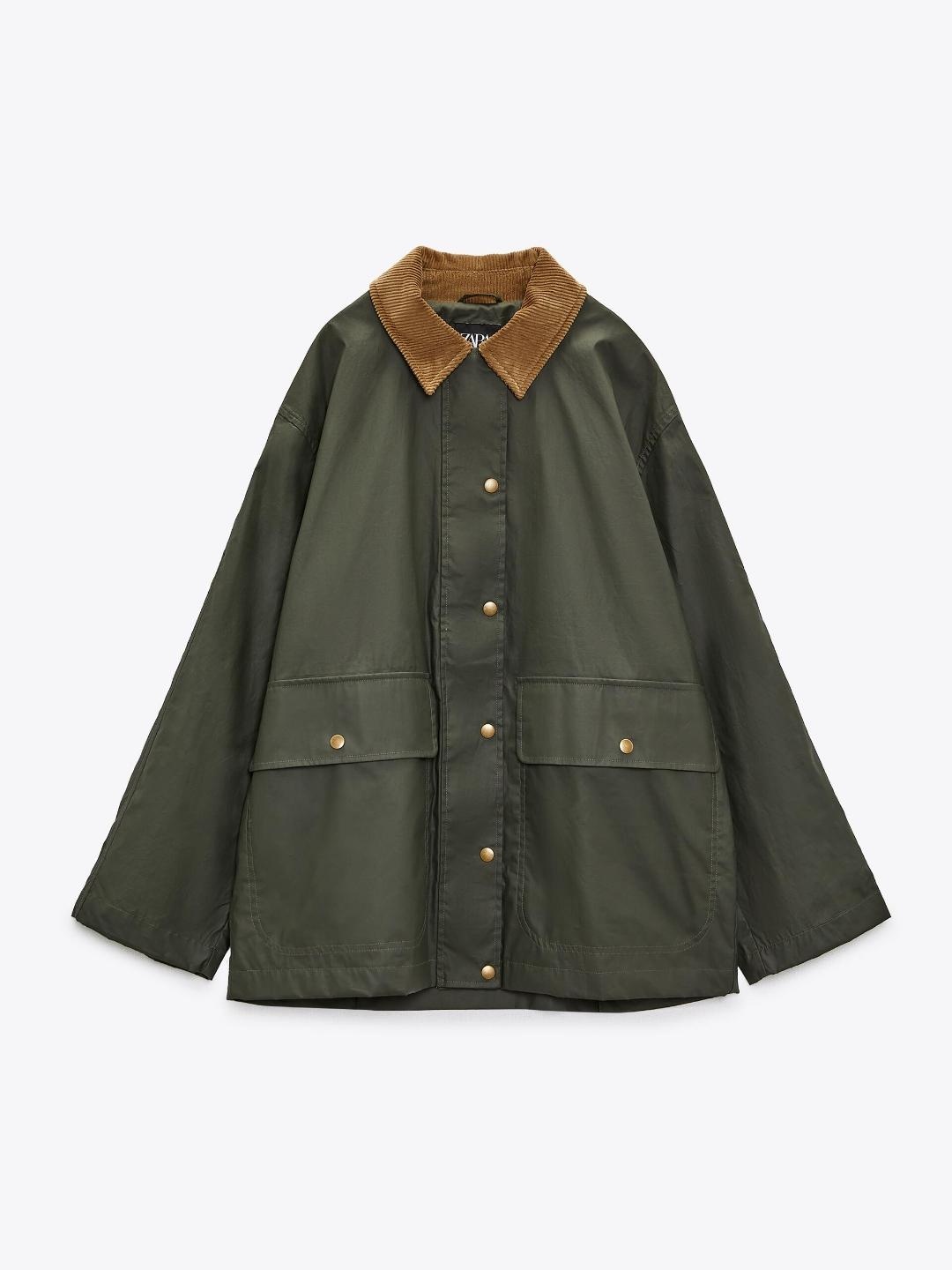 

ZARA Women Khaki Jackets