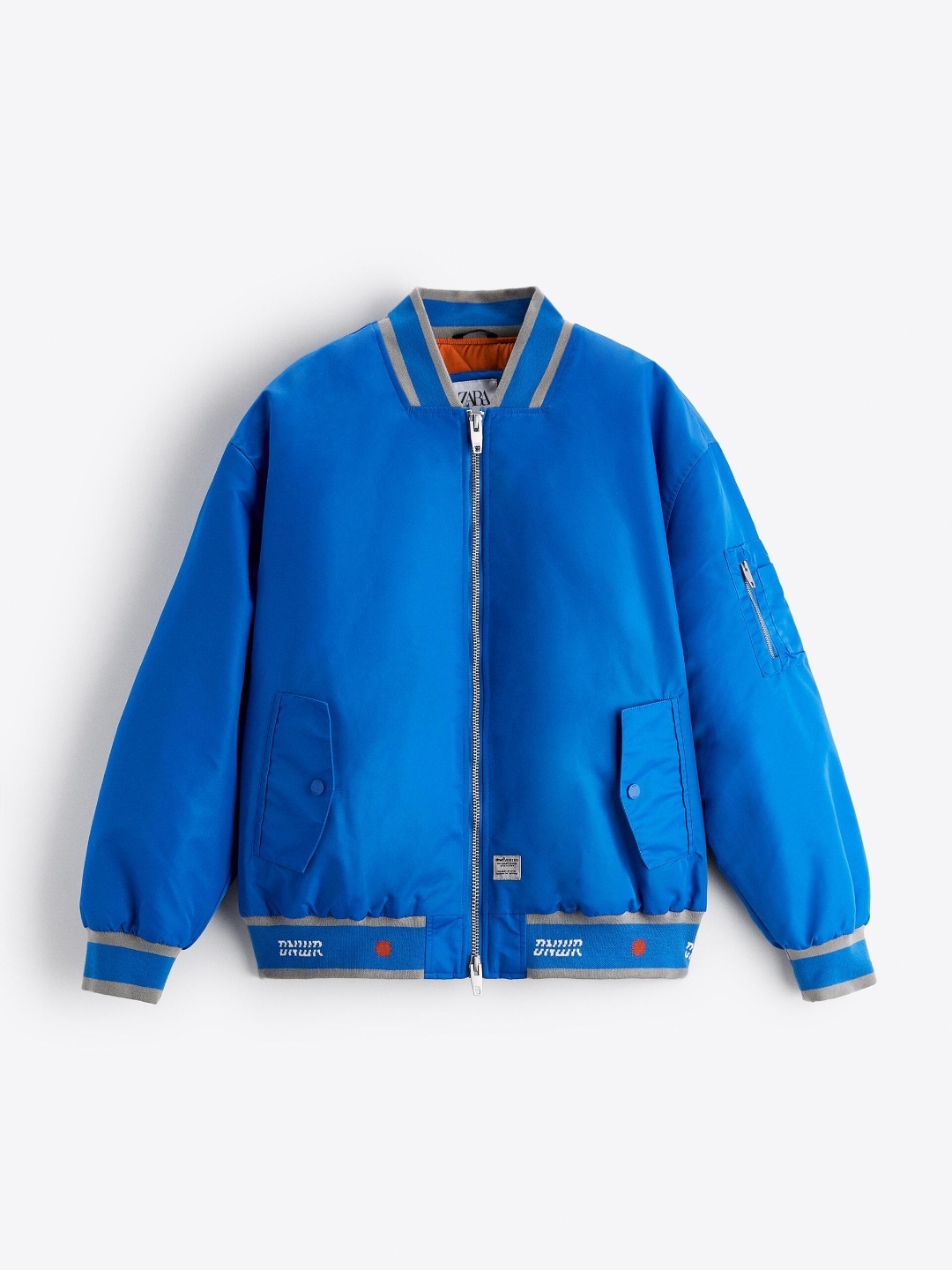 

ZARA Men Blue Jackets