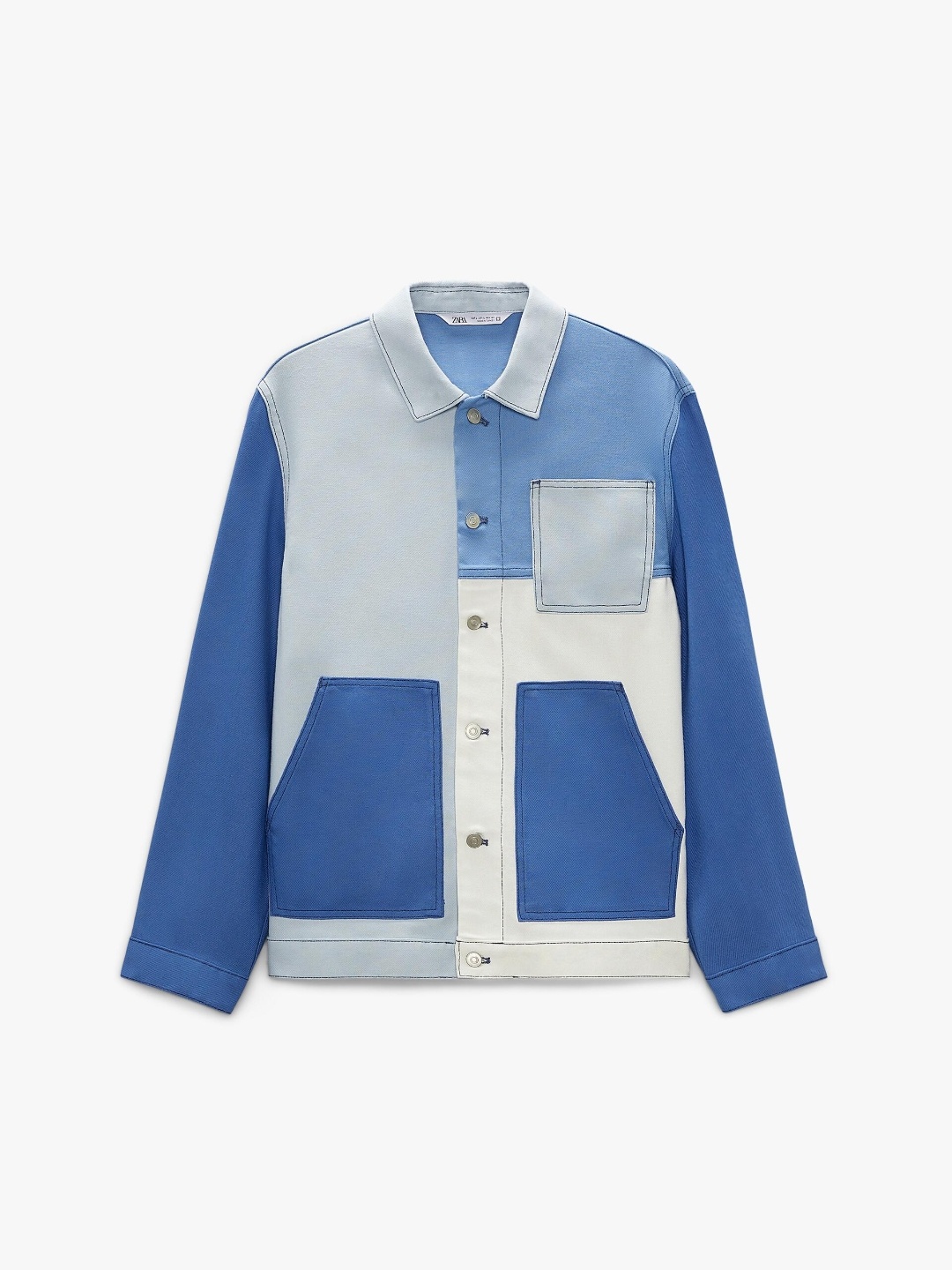 

ZARA Men Blue Jackets