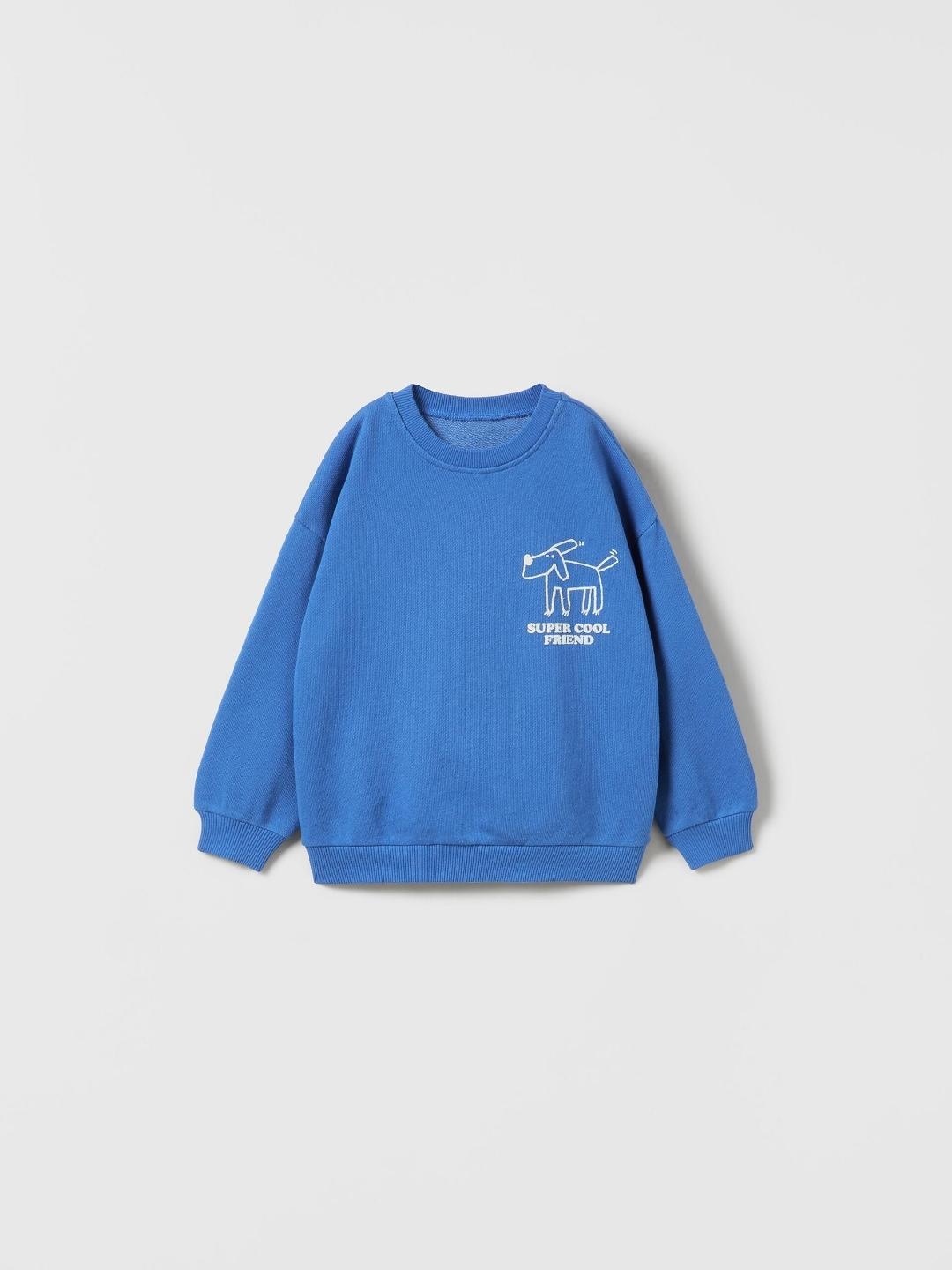 

ZARA Kids-Unisex Blue Sweaters