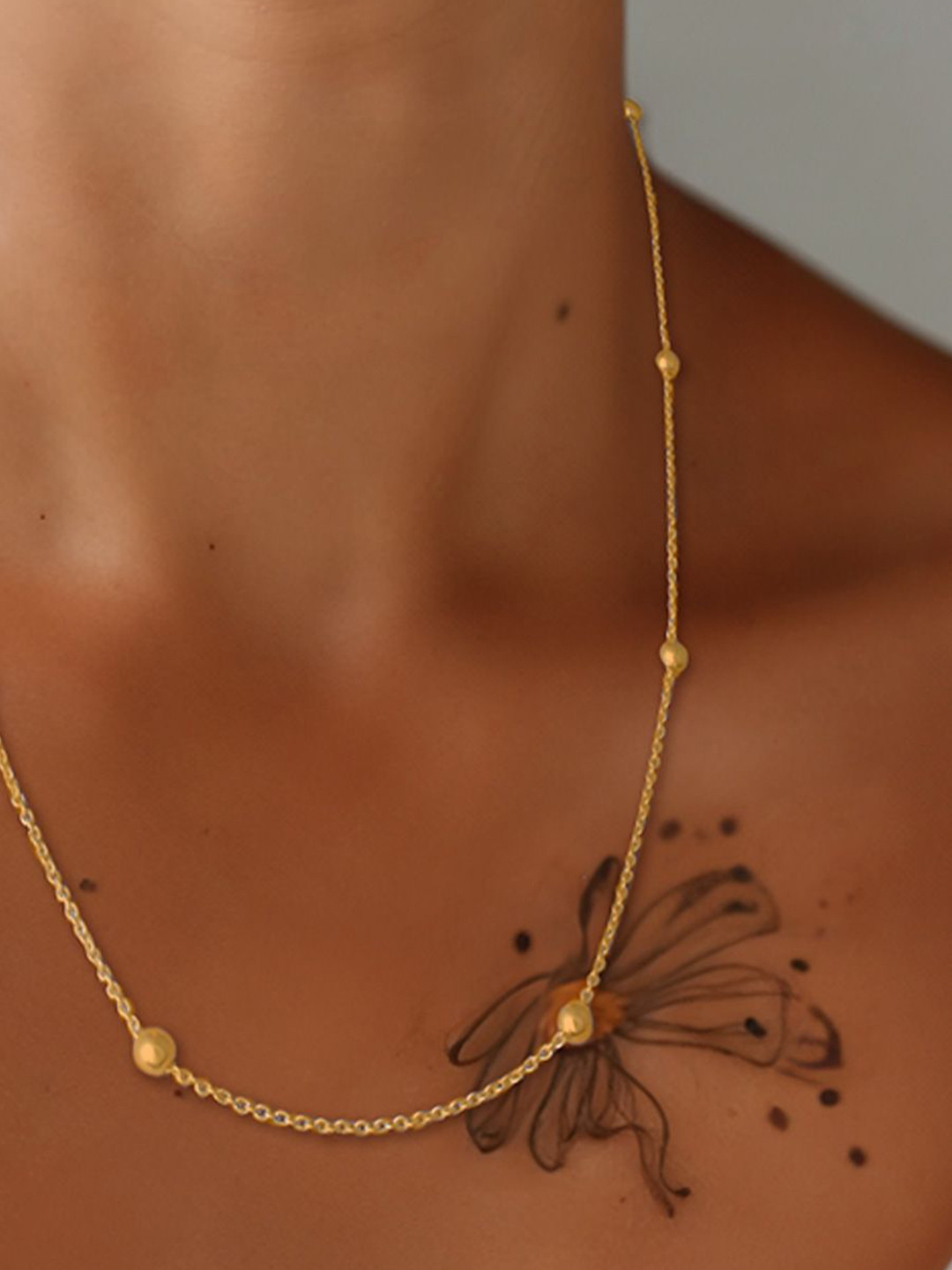 

Trisu 925 Sterling Silver Gold-Plated Chain