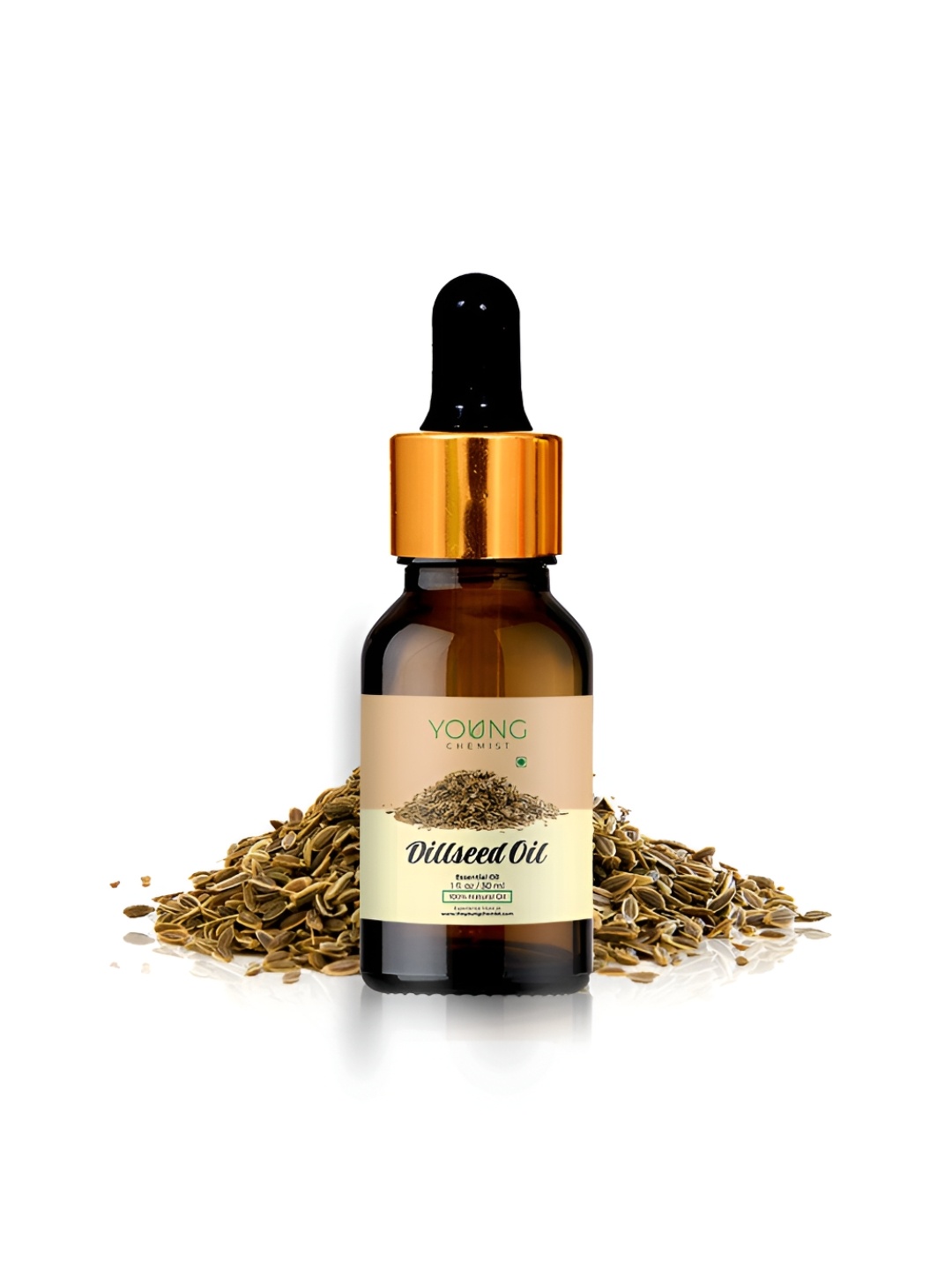 

YOUNG CHEMIST Dillseed Essential Oil For Hair & Skin - 30 ml, Brown