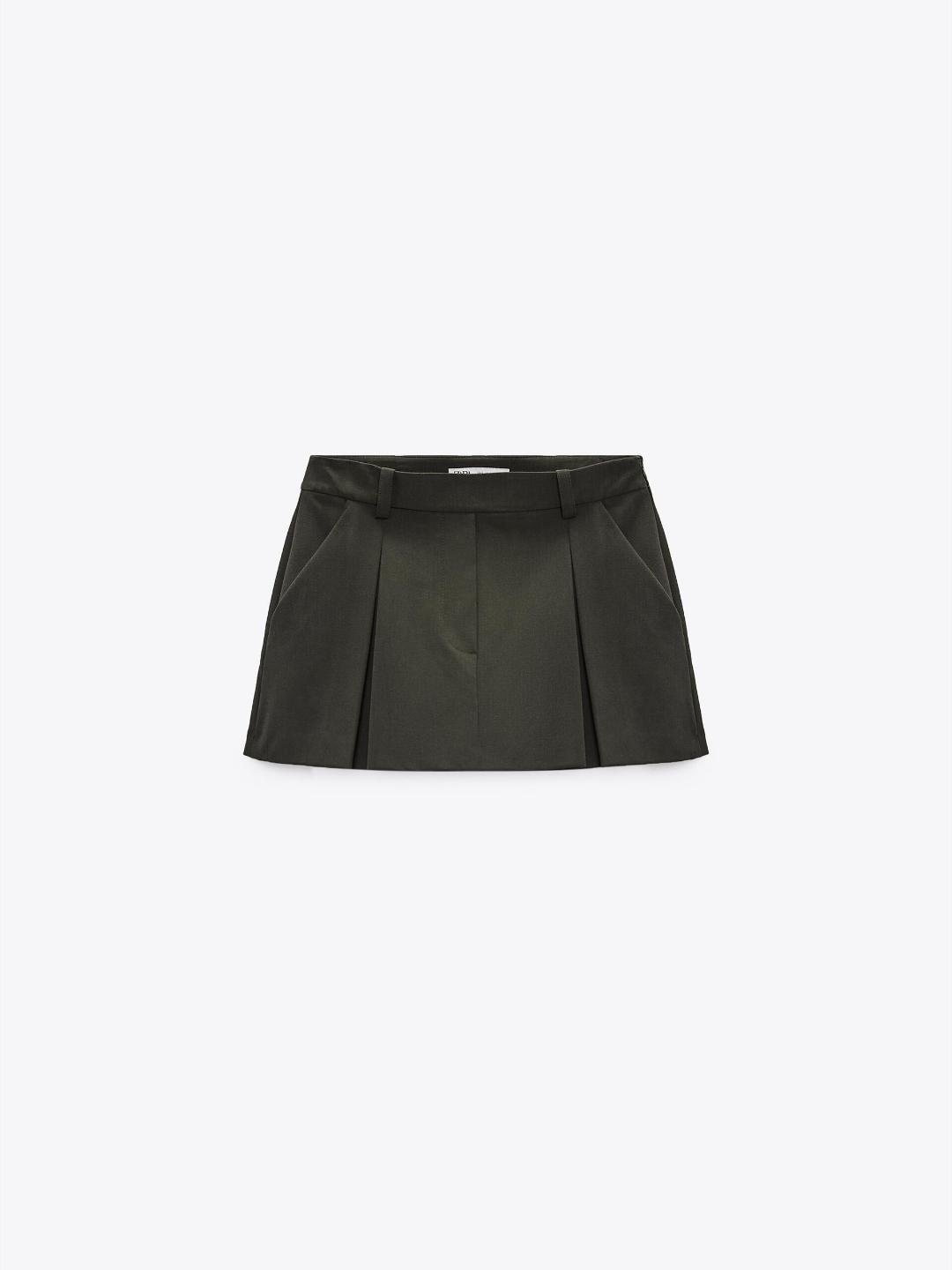 

ZARA Women Khaki Shorts