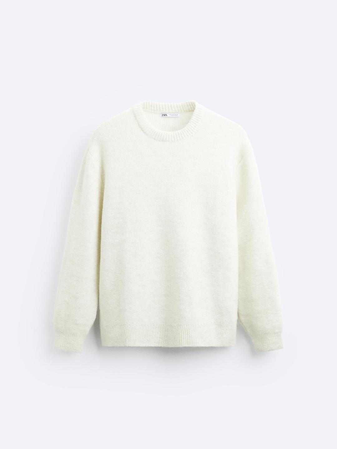 

ZARA Men White Sweaters