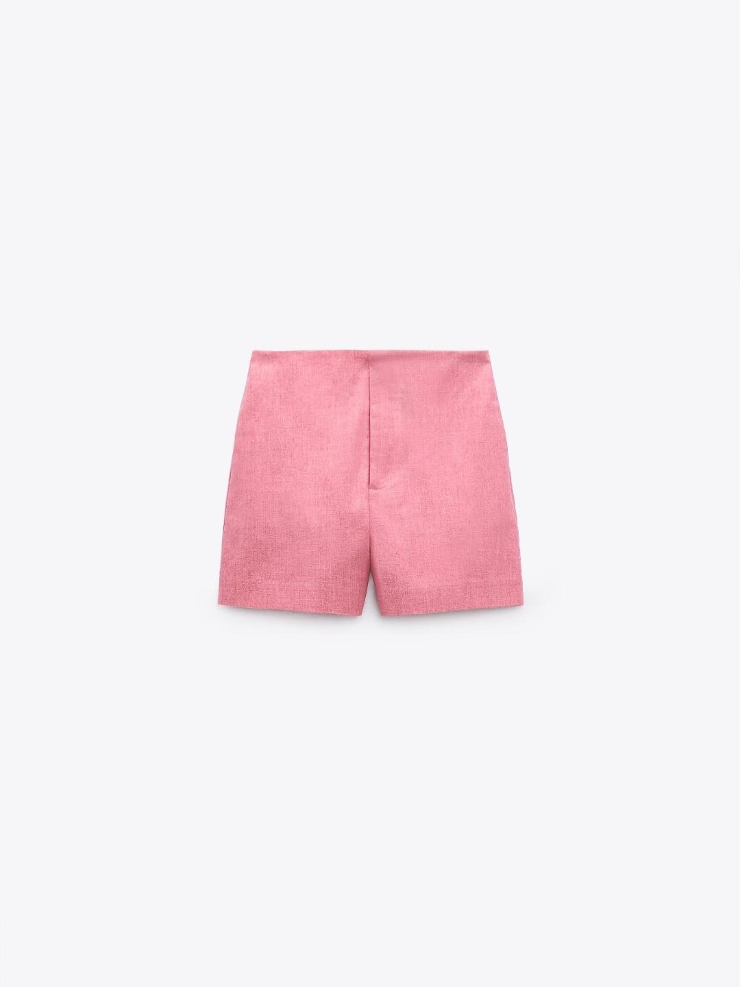 

ZARA Women Pink Shorts