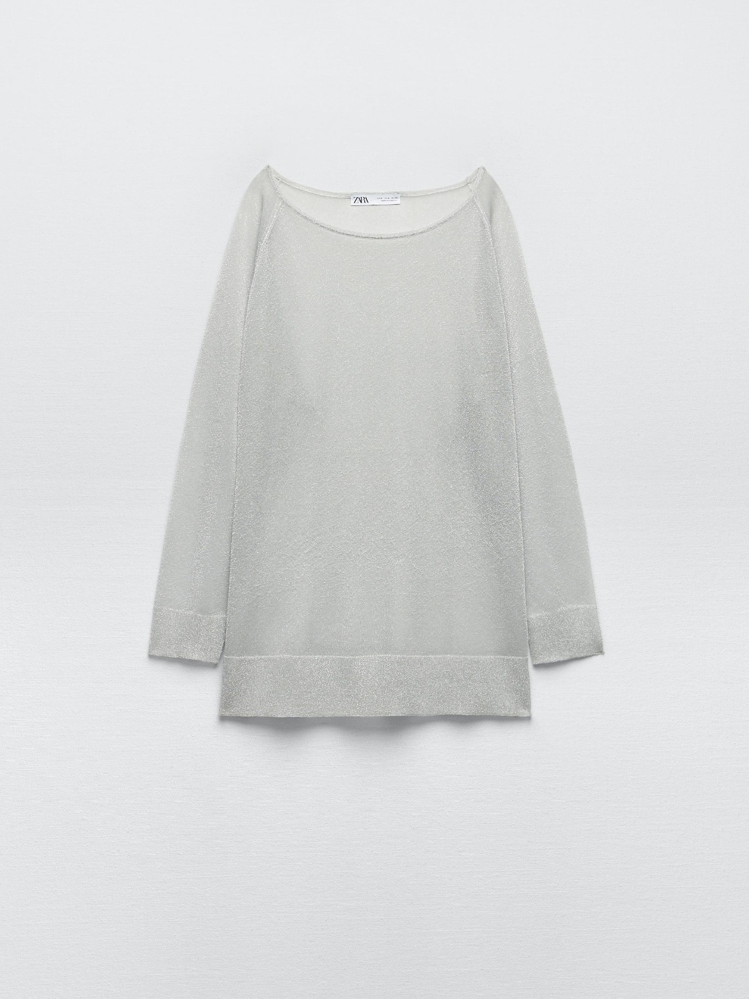 

ZARA Women Silver Sweaters