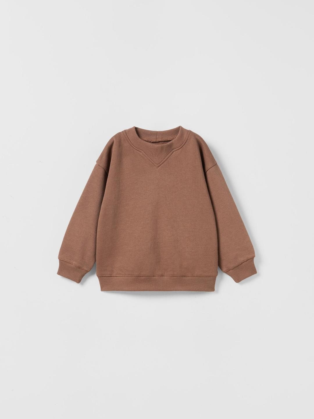 

ZARA Kids-Unisex Beige Sweaters