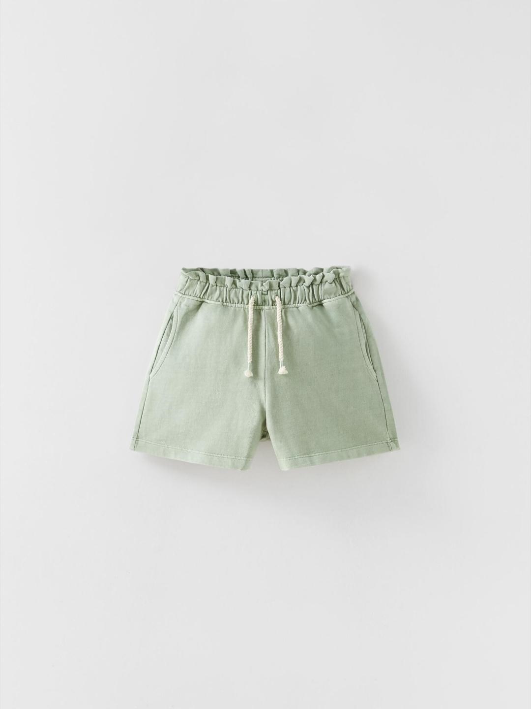 

ZARA Girls Green Shorts