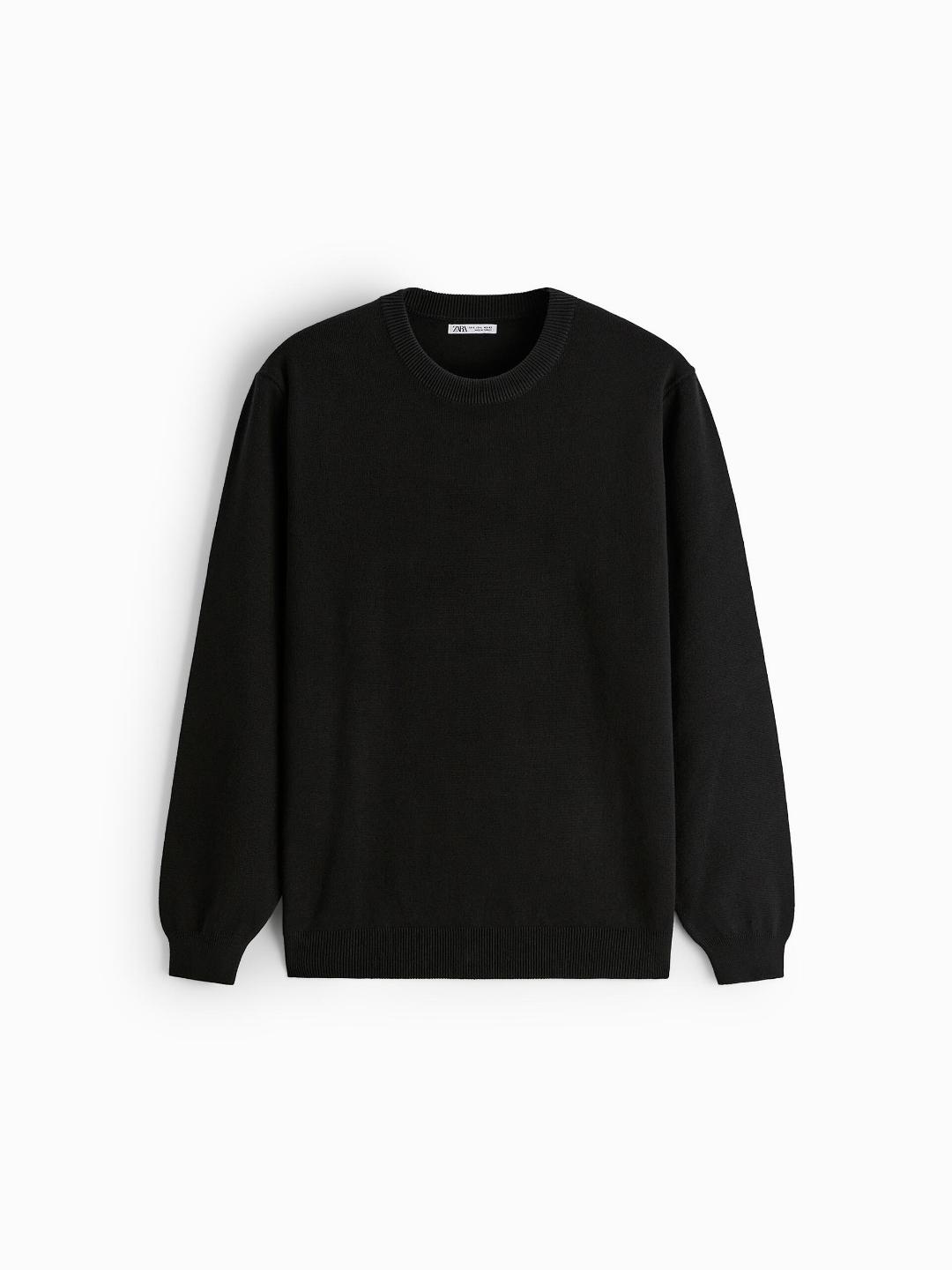 

ZARA Men Black Sweaters