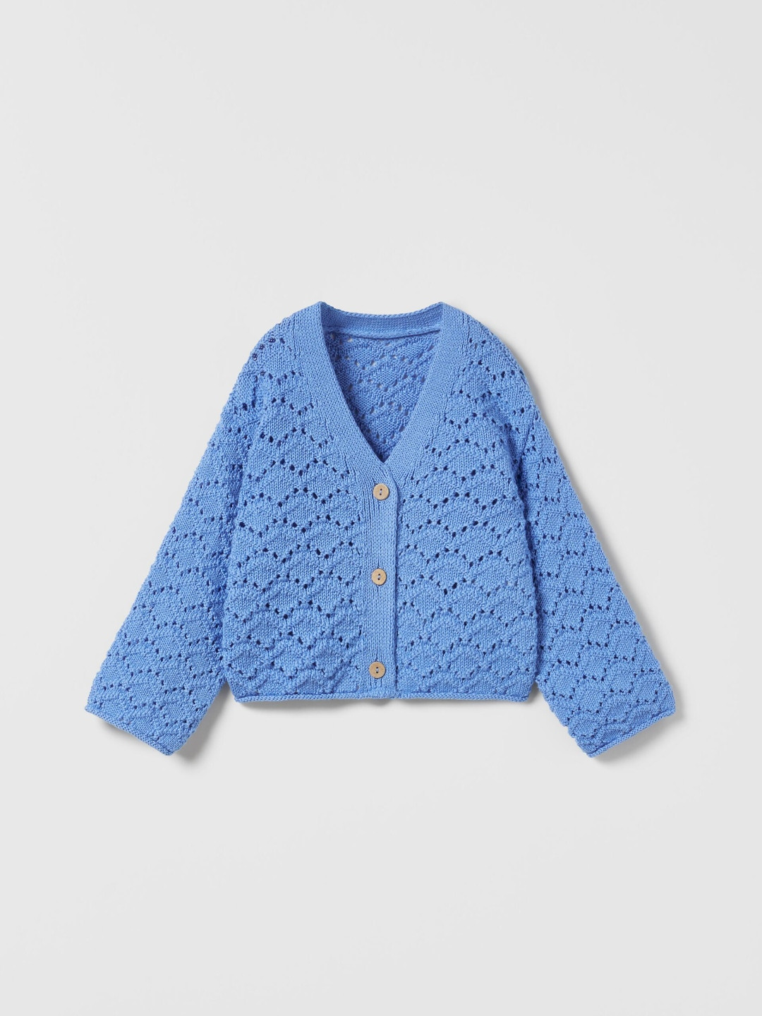 

ZARA Kids-Unisex Blue Sweaters