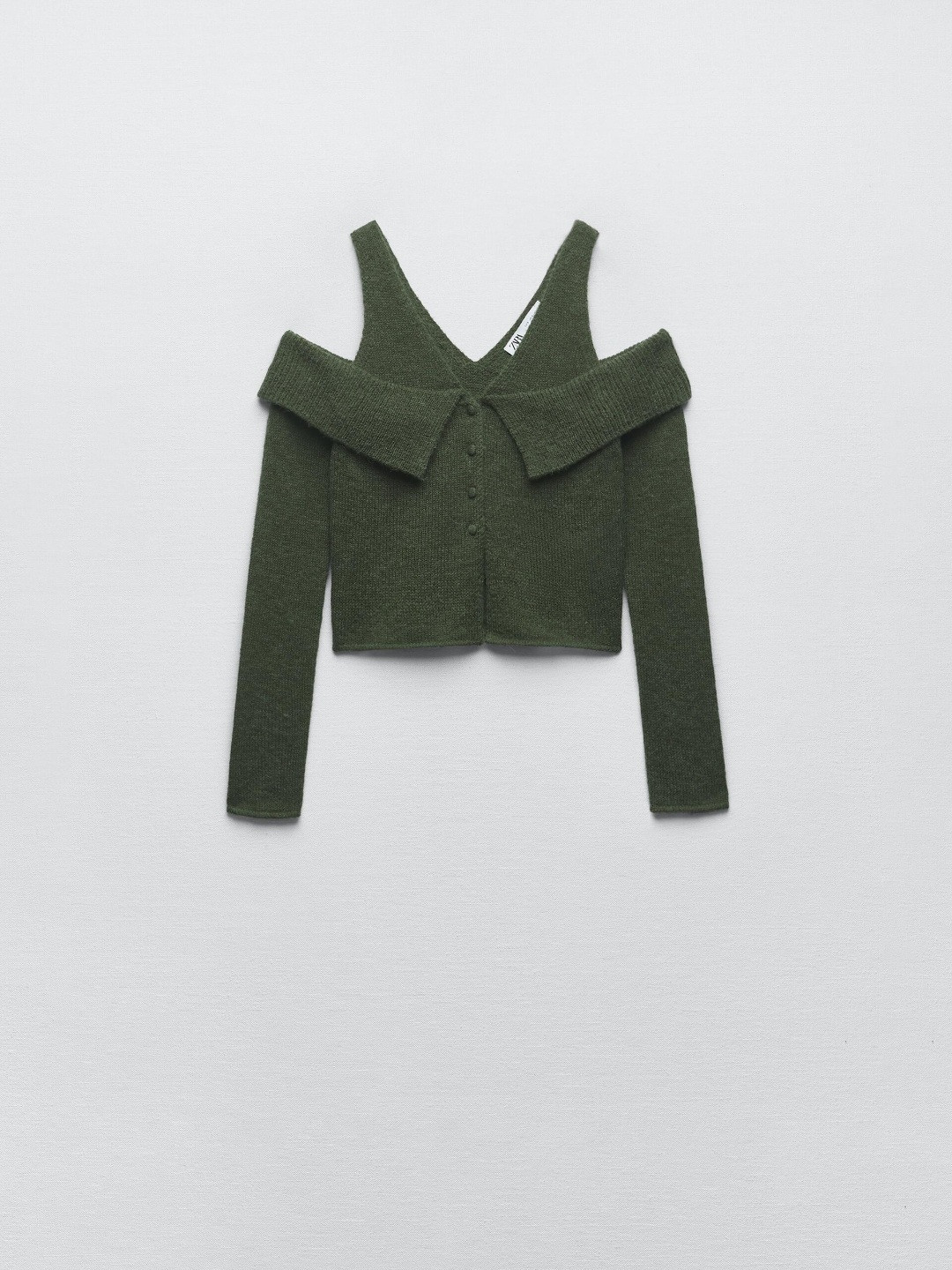 

ZARA Women Green Sweaters