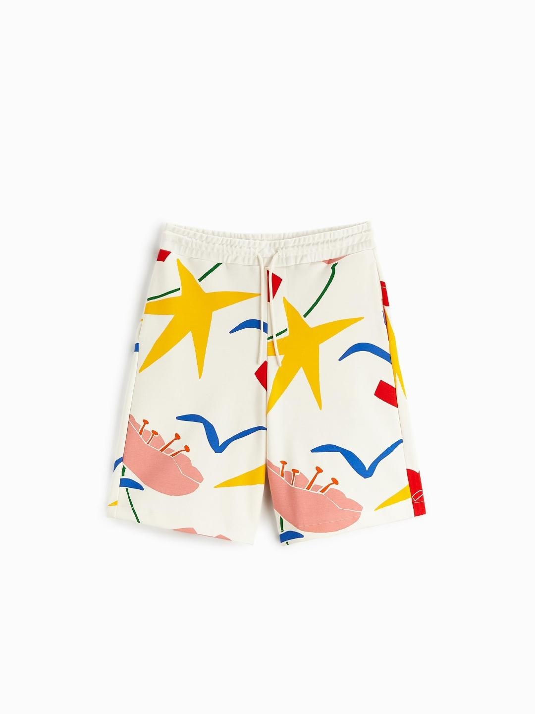 

ZARA Men White Shorts