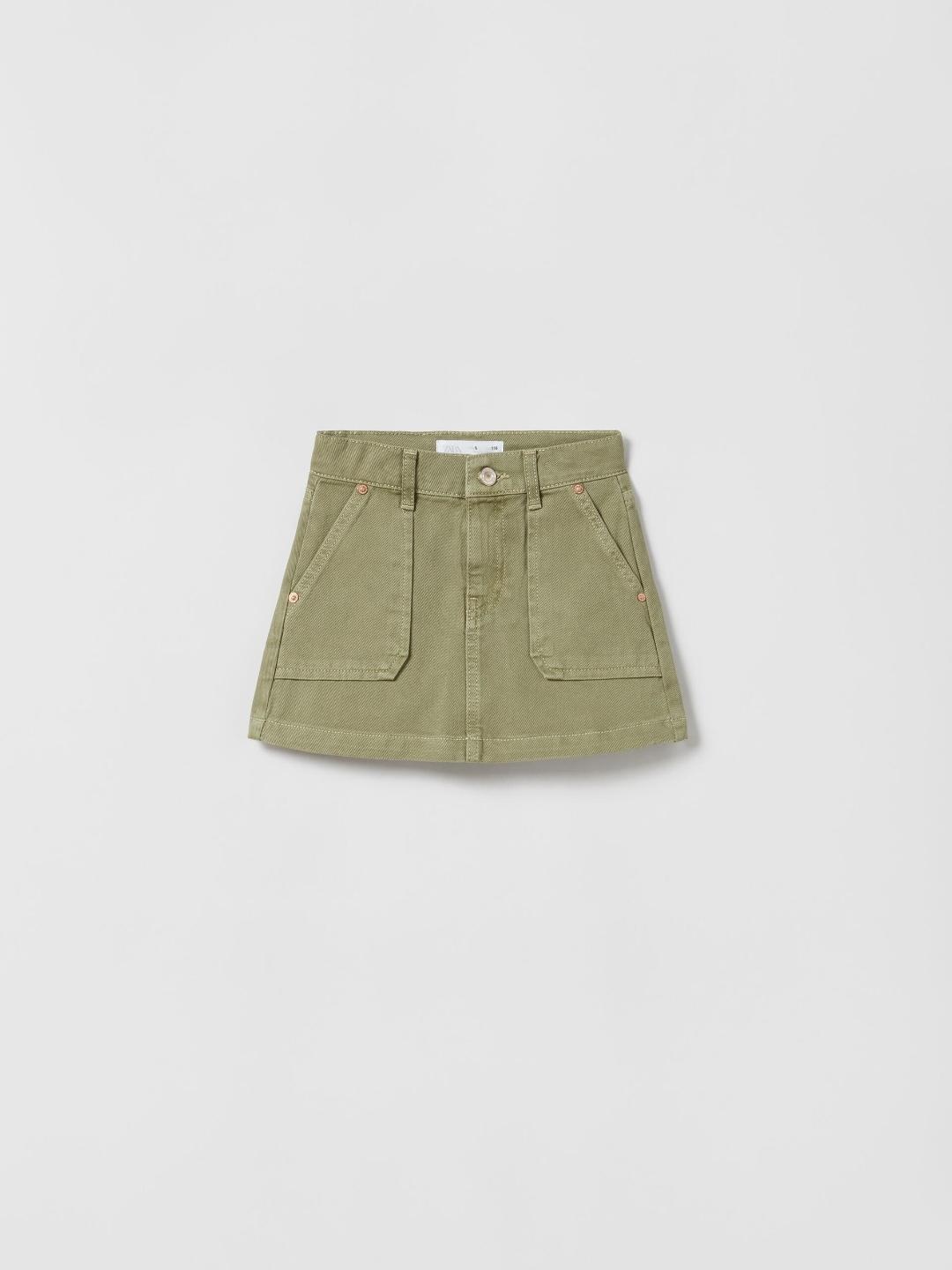 

ZARA Girls Khaki Skirts